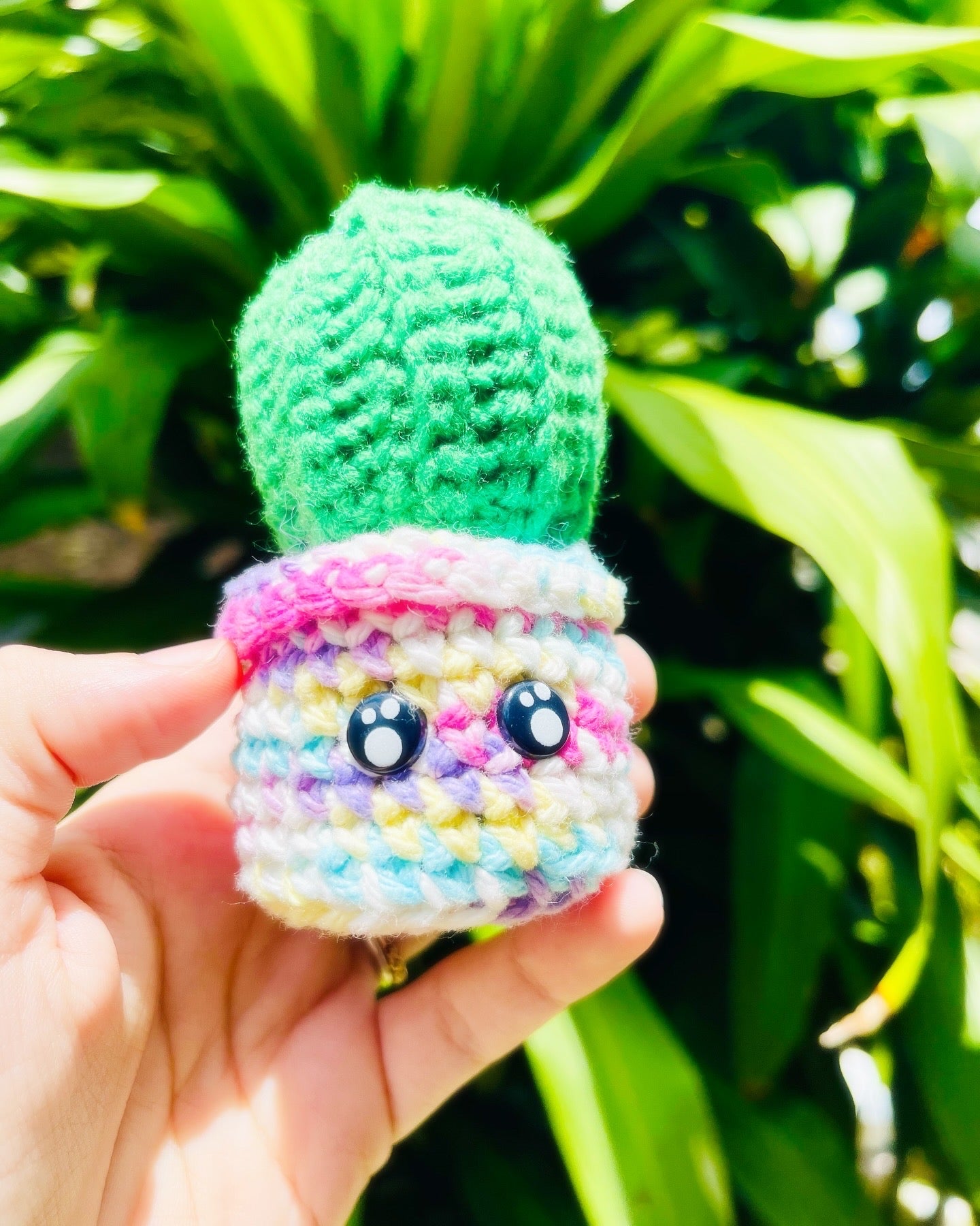 Cactus Pot Knitted Plushie Amigurumi image 1