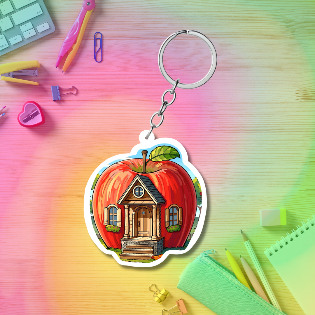 Apple Home Acrylic Keychain
