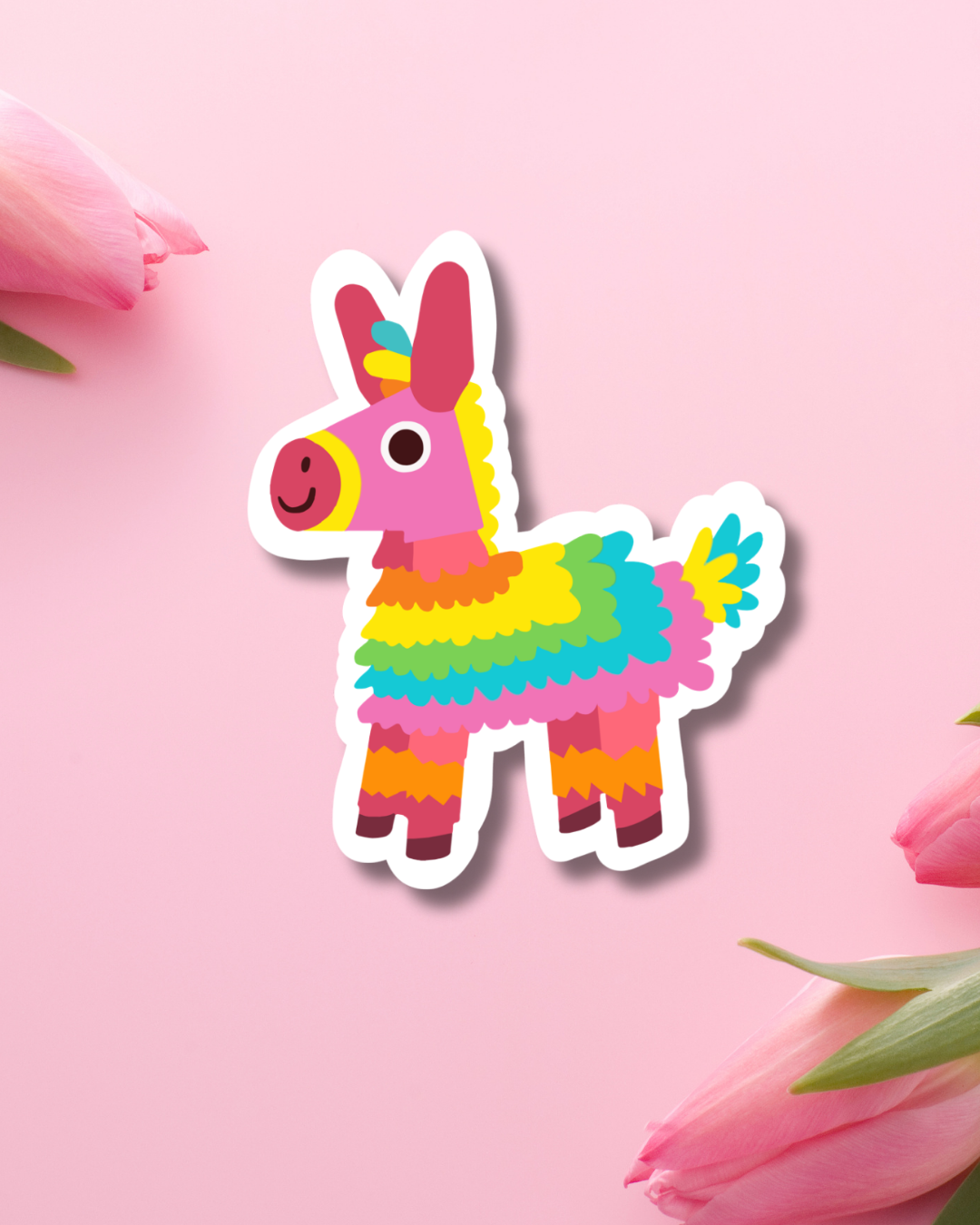 5 de Mayo Lama Vinyl Sticker