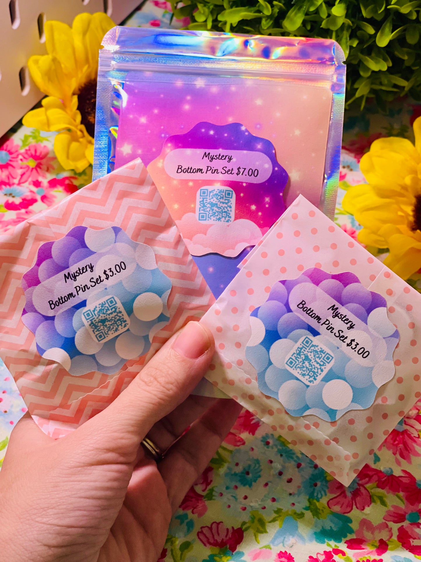 Mystery Button Pin Sets Value Pack Gift Pin Back Buttons image 0