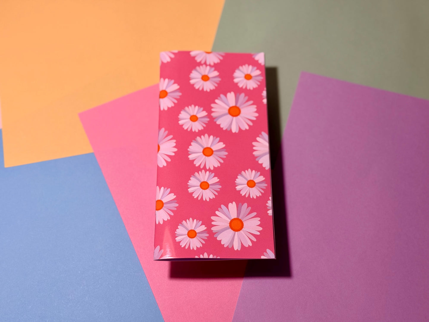 Pinkish Daisy Notebook 20 Pages Aesthetic Cute Stationery Gift image 3