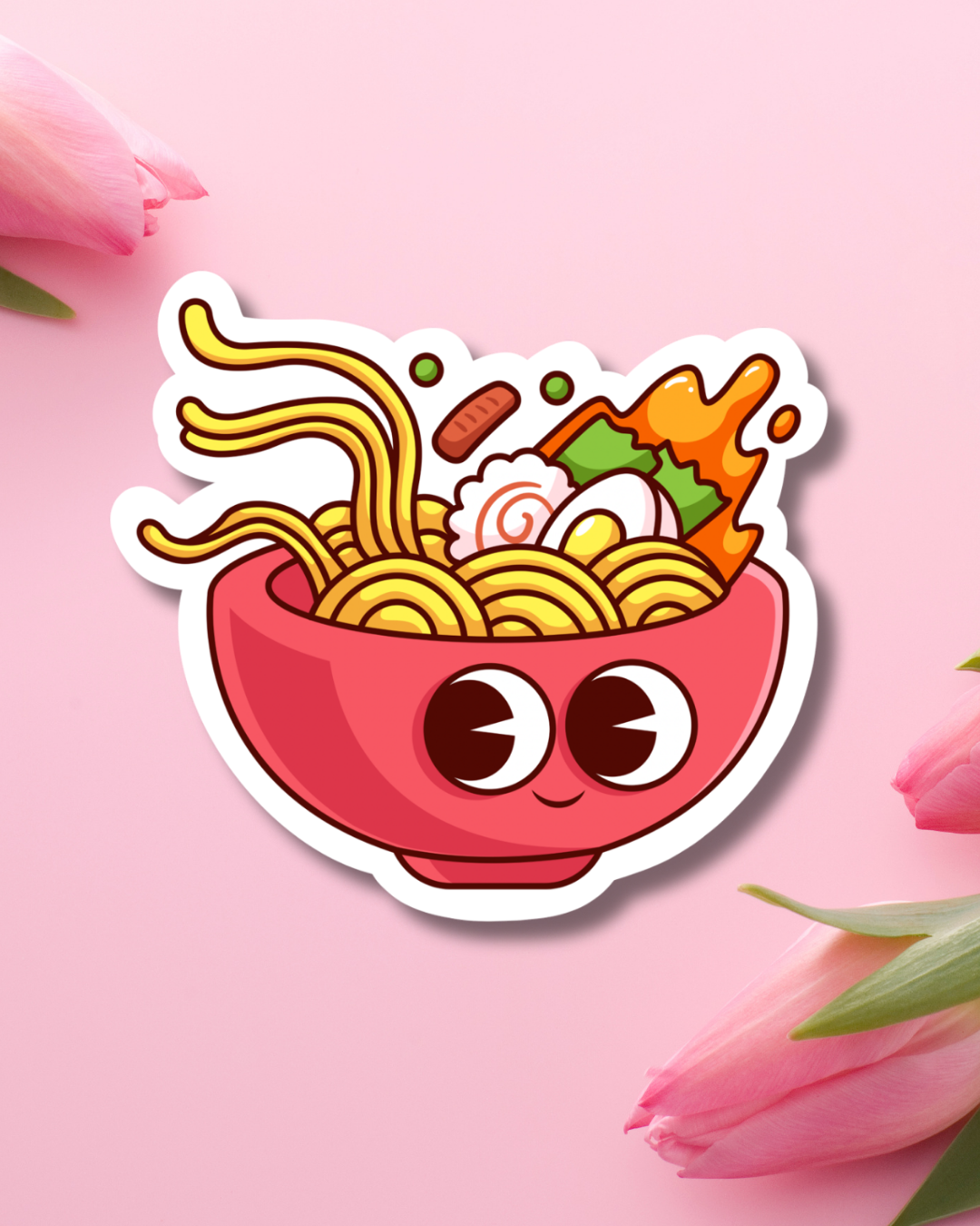 Alert Ramen Vinyl Sticker
