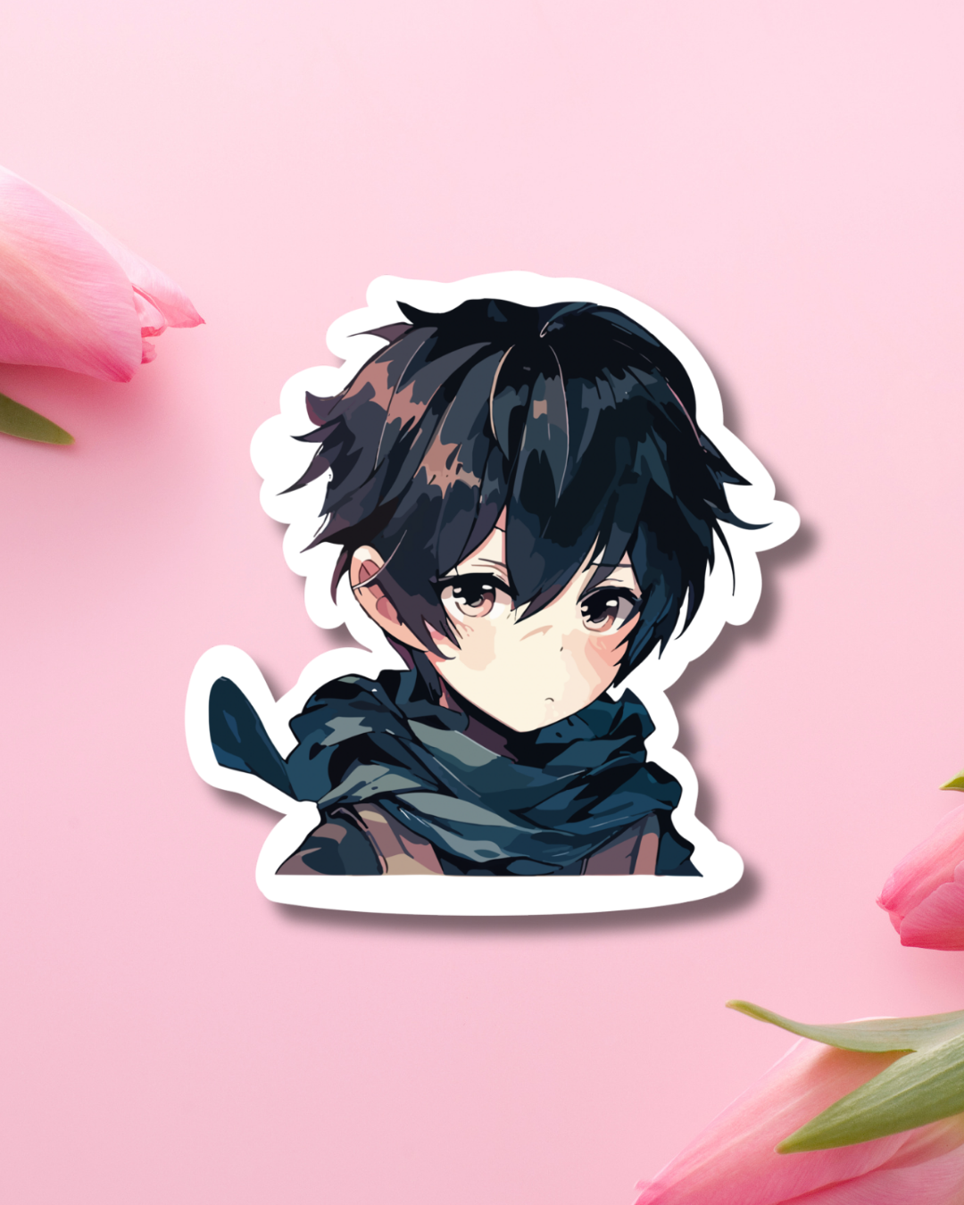 Anime Boy Vinyl Sticker