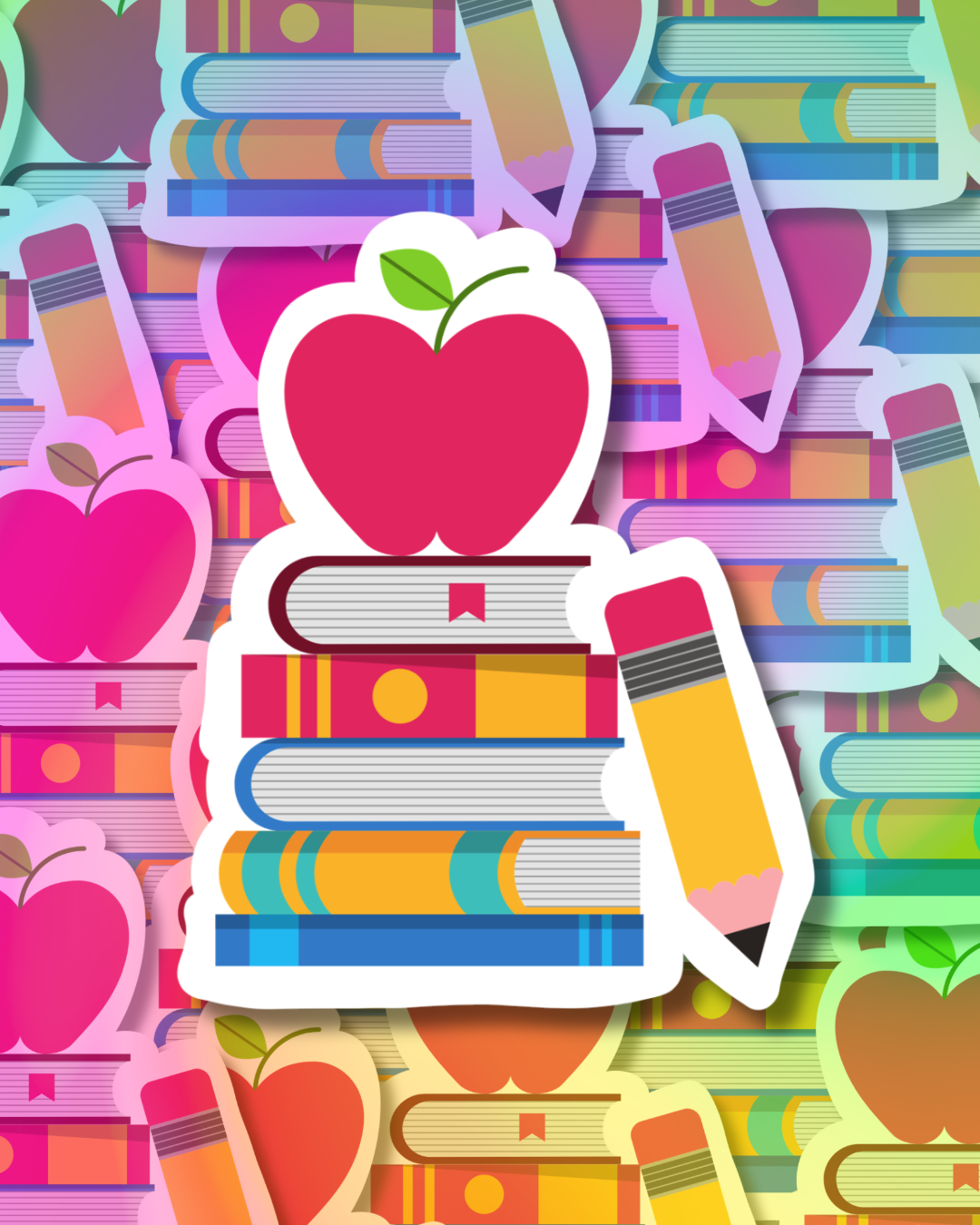 Apple Knowledge Vinyl Sticker