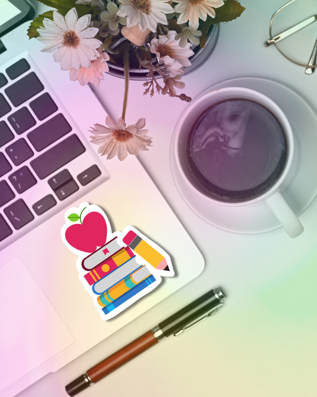 Apple Knowledge Vinyl Sticker