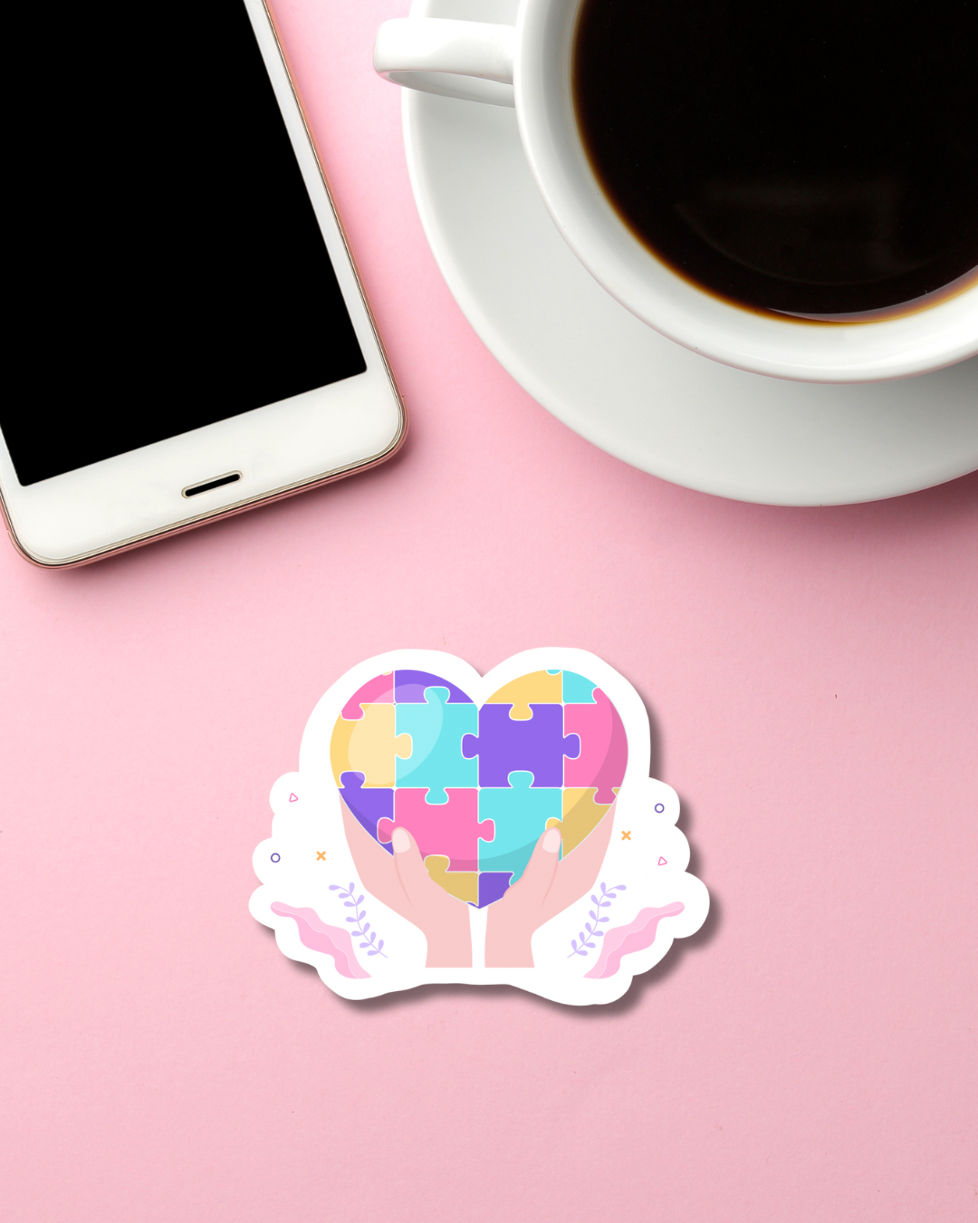 Autism Acceptance Mini Vinyl Sticker