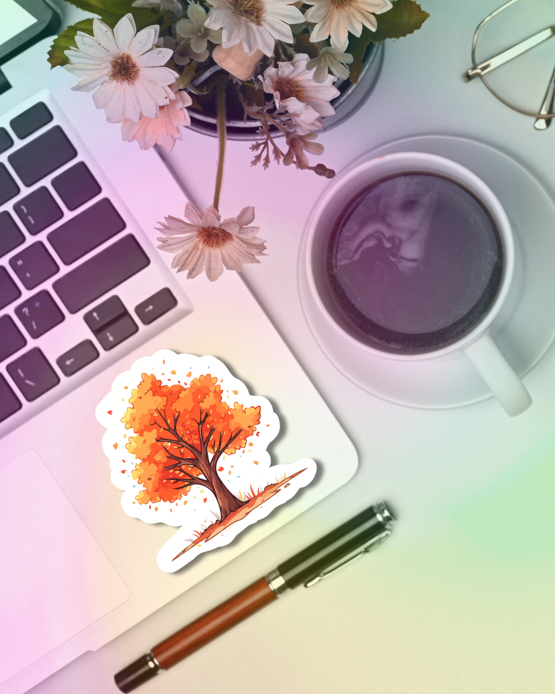 Autumn Bliss Vinyl Sticker