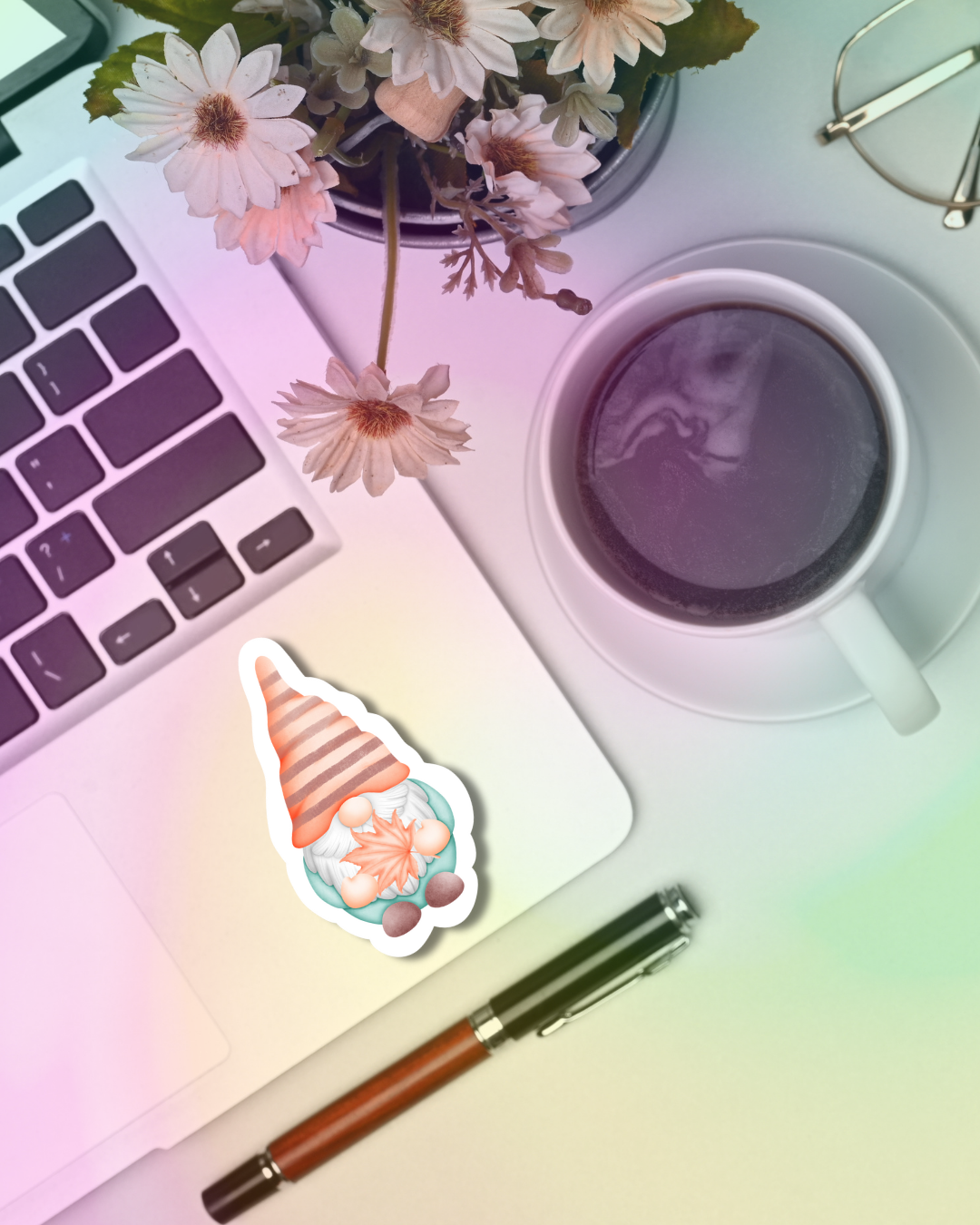 Autumn Domo Vinyl Sticker