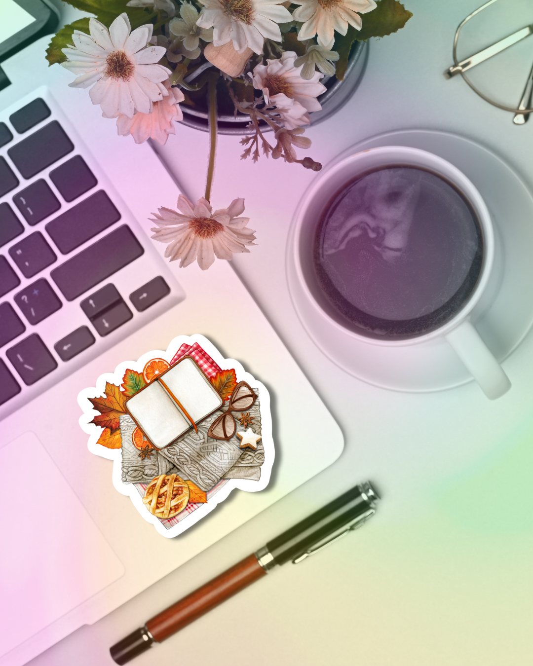 Autumn Study Vinyl Sticker
