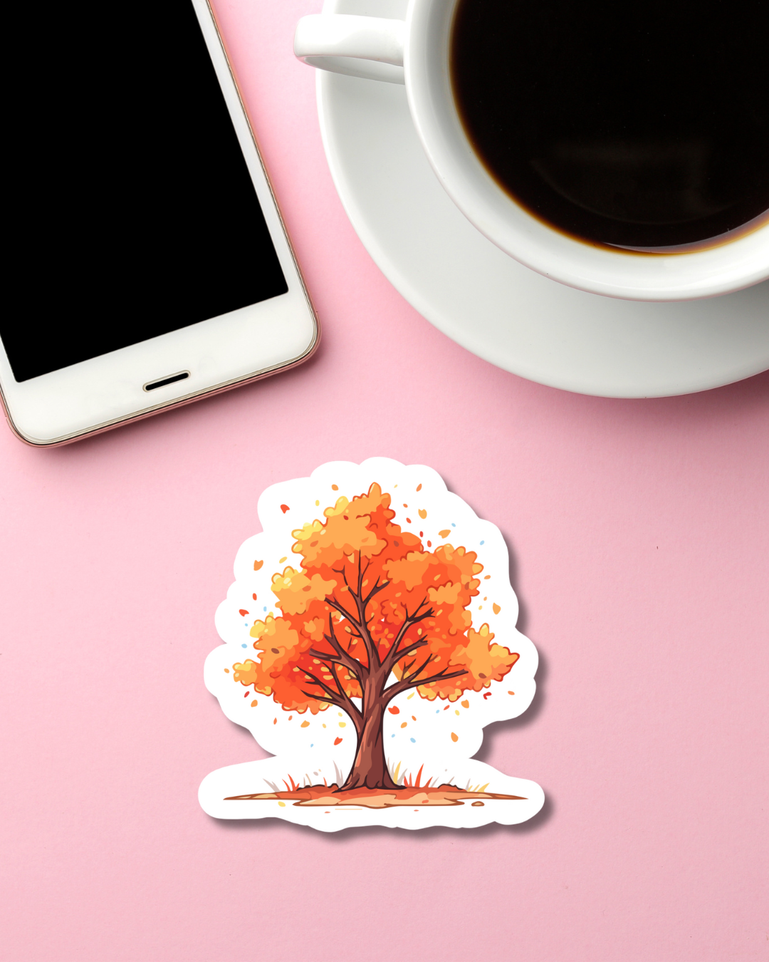Autumn Bliss Mini Vinyl Sticker