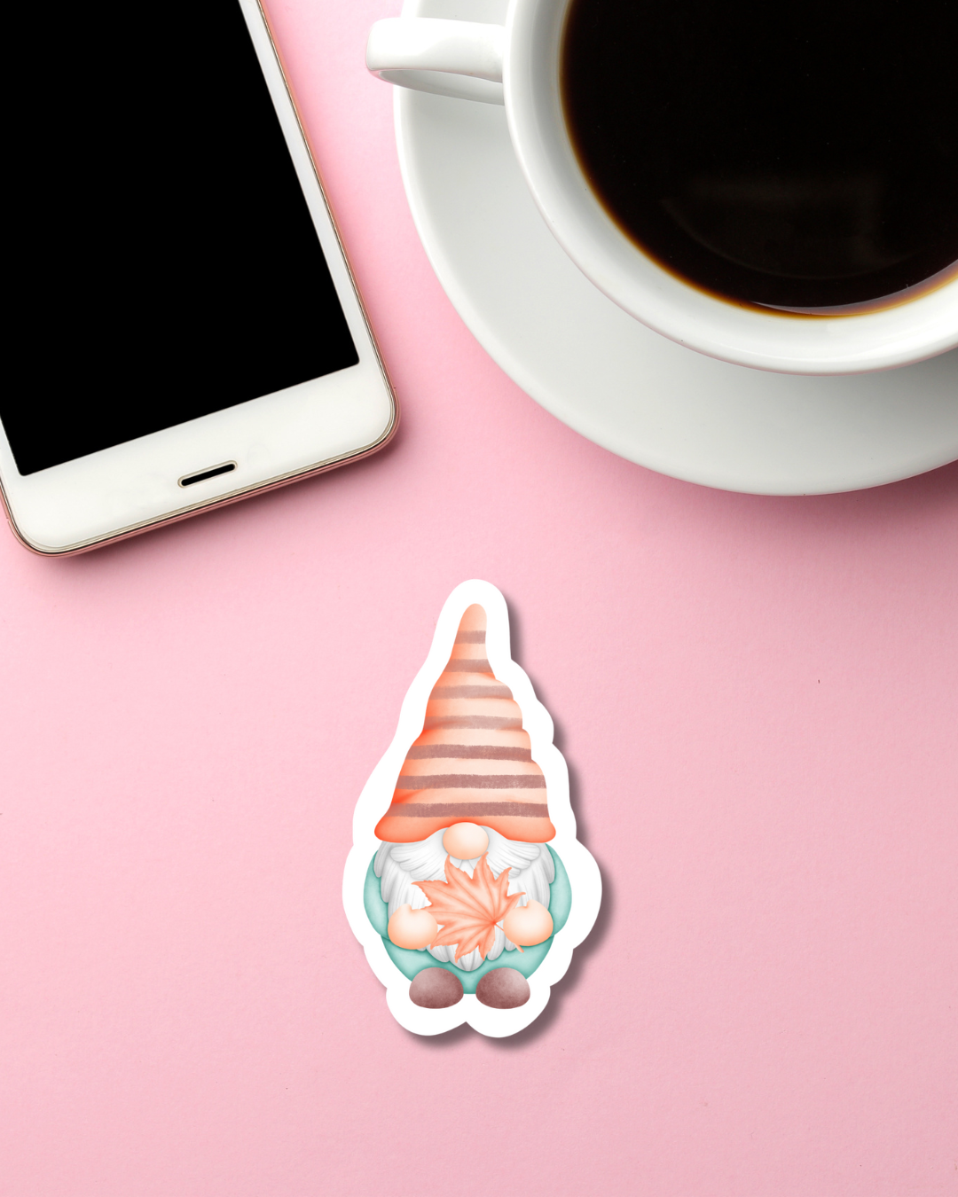 Autumn Domo Mini Vinyl Sticker