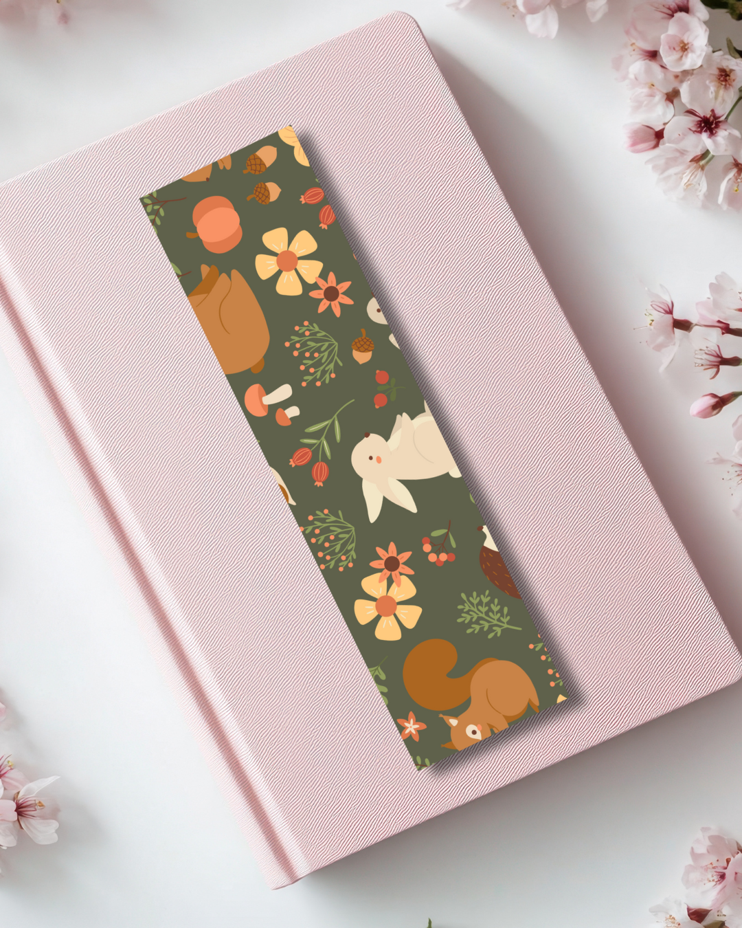 Autumn Green Bookmark Handmade Bookish Gift