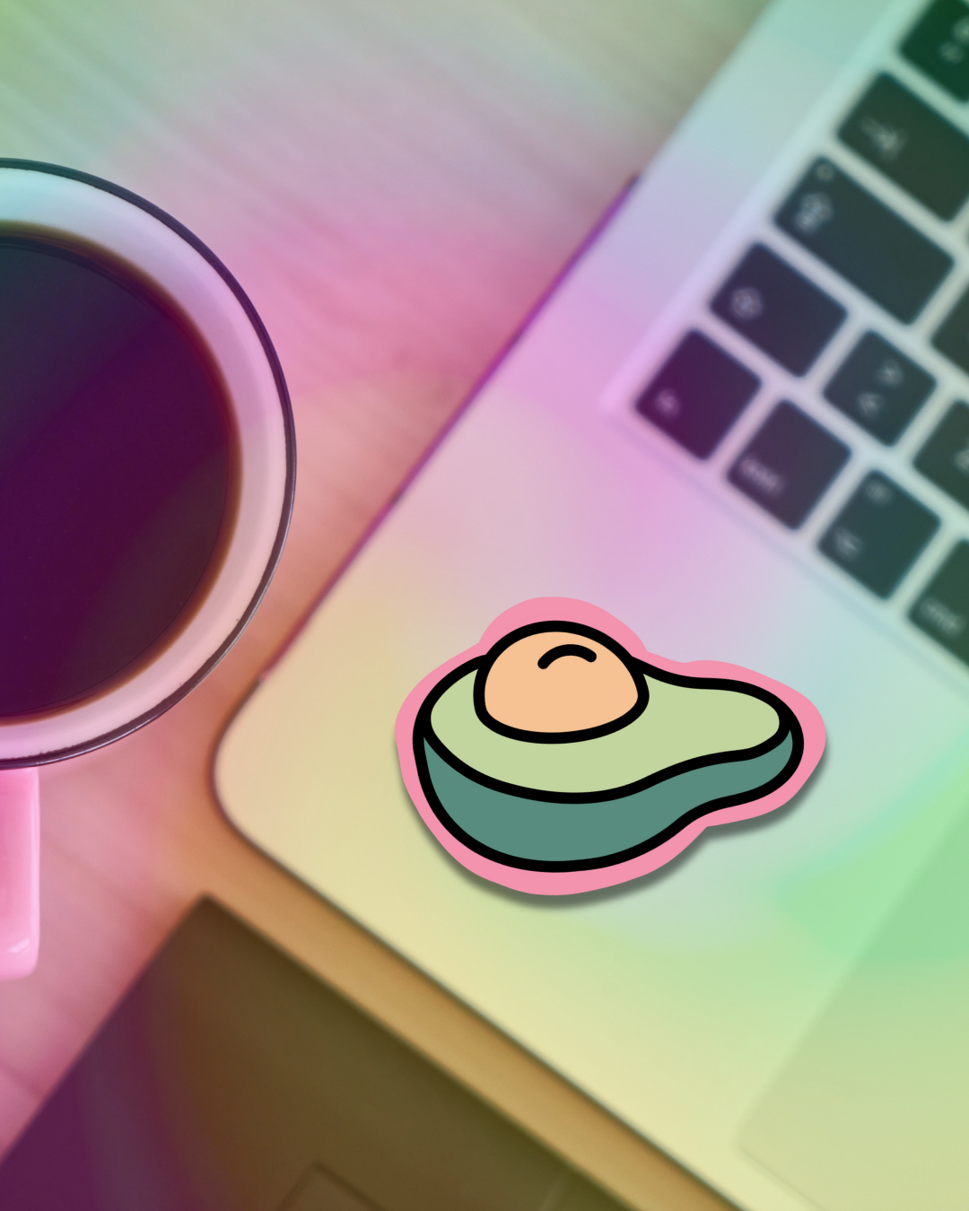 Avocado Vinyl Sticker