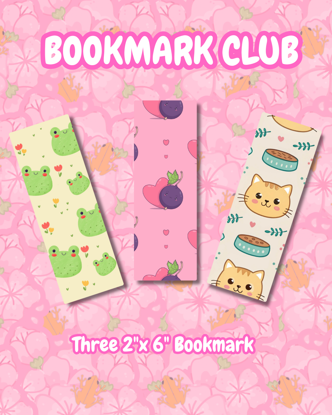 🩷February Bookmark Club: Kawaii Bliss🩷