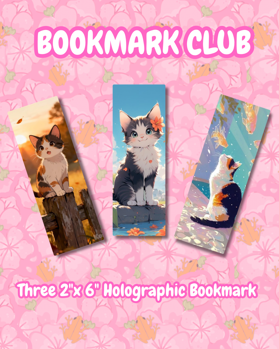 🐈June Bookmark Club: Kawaii Kitties🐈