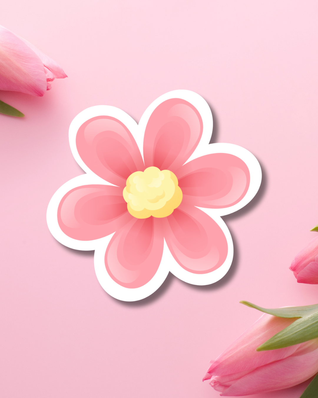 Blossom Daisy Vinyl Sticker