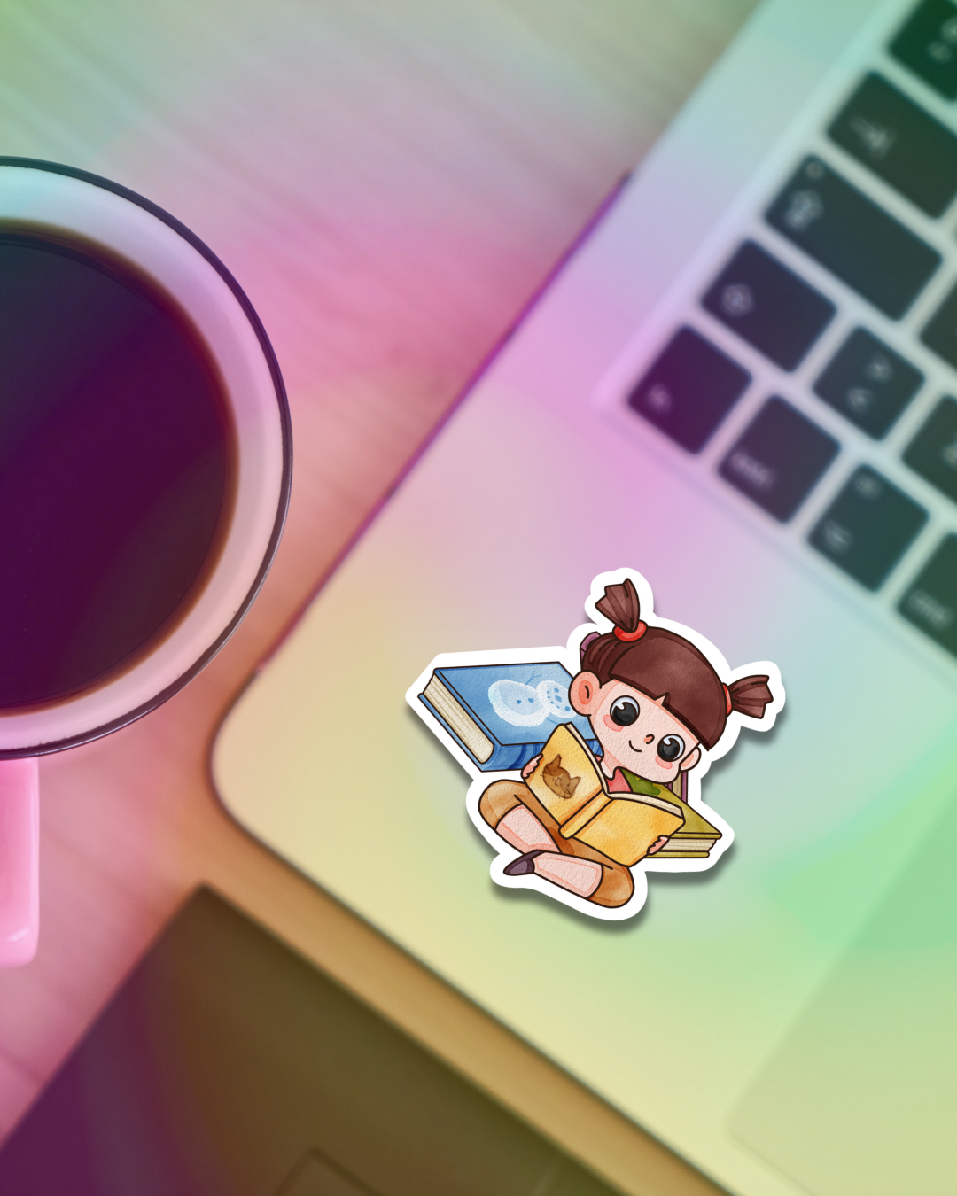 Children Books Vinyl Sticker