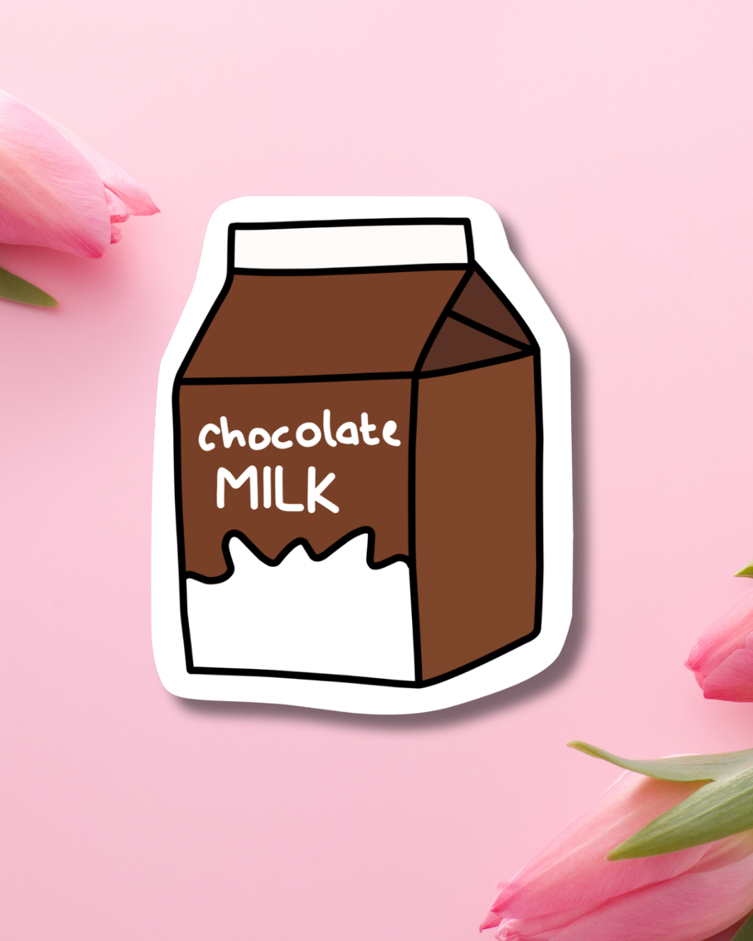 Chocolate Milk Vinyl Sticker