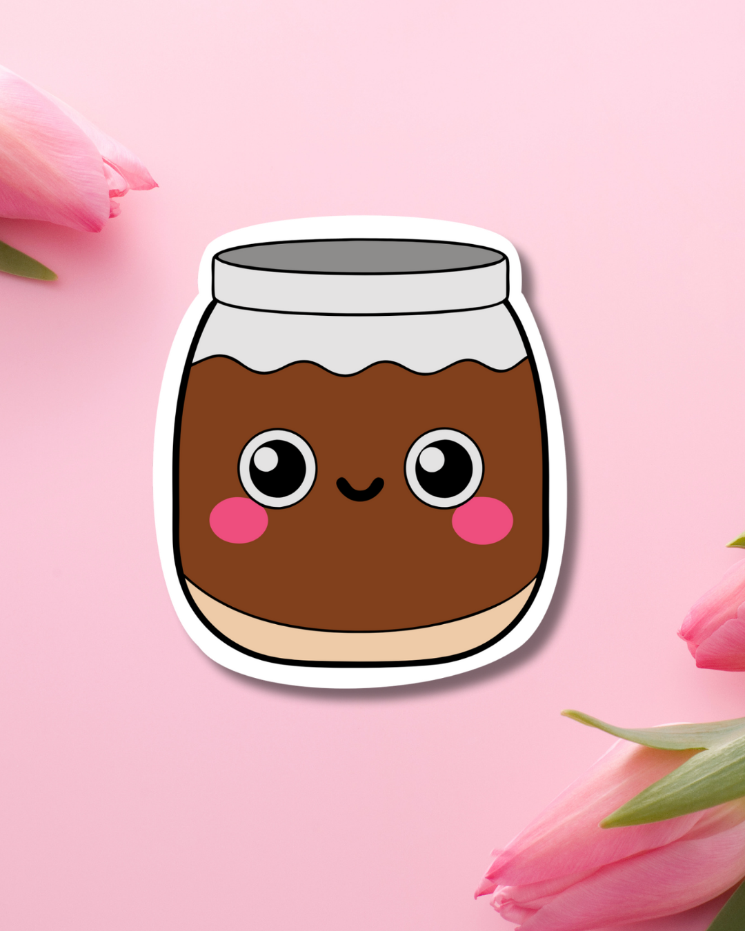 Chocolate Jar Vinyl Sticker