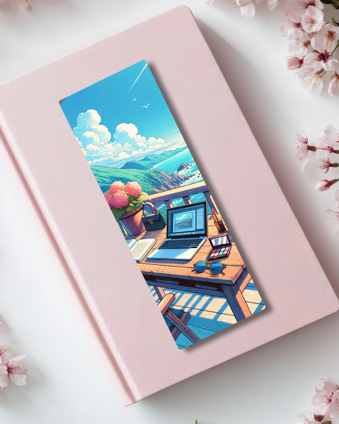 Cozy Work Bookmark Handmade Bookish Gift