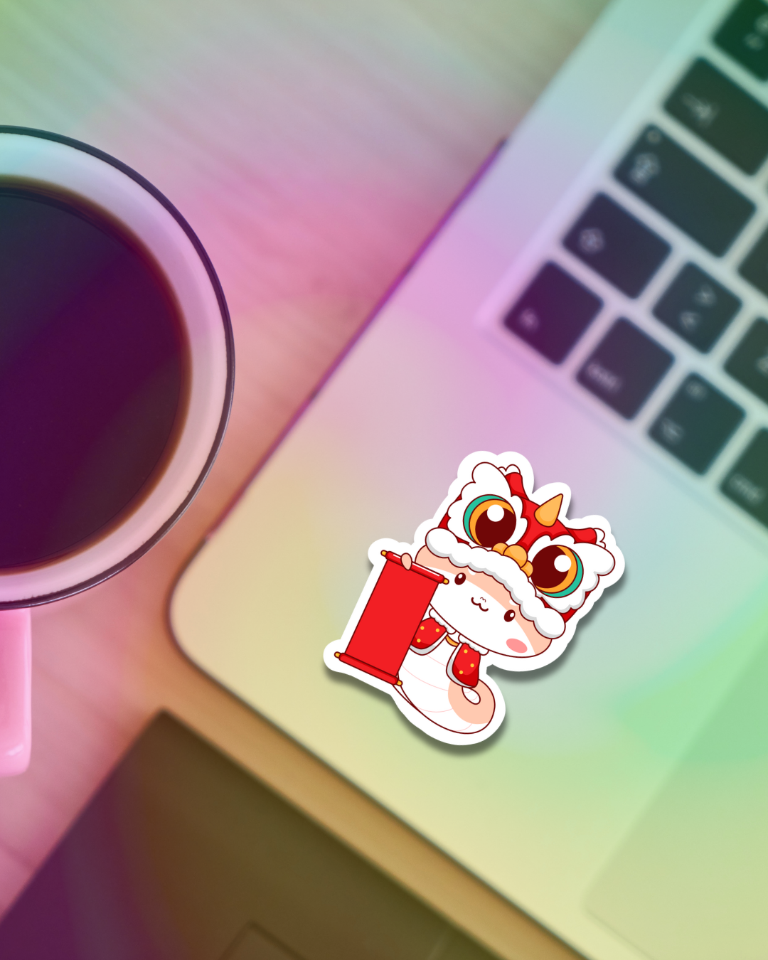 Cute Dragon Vinyl Sticker