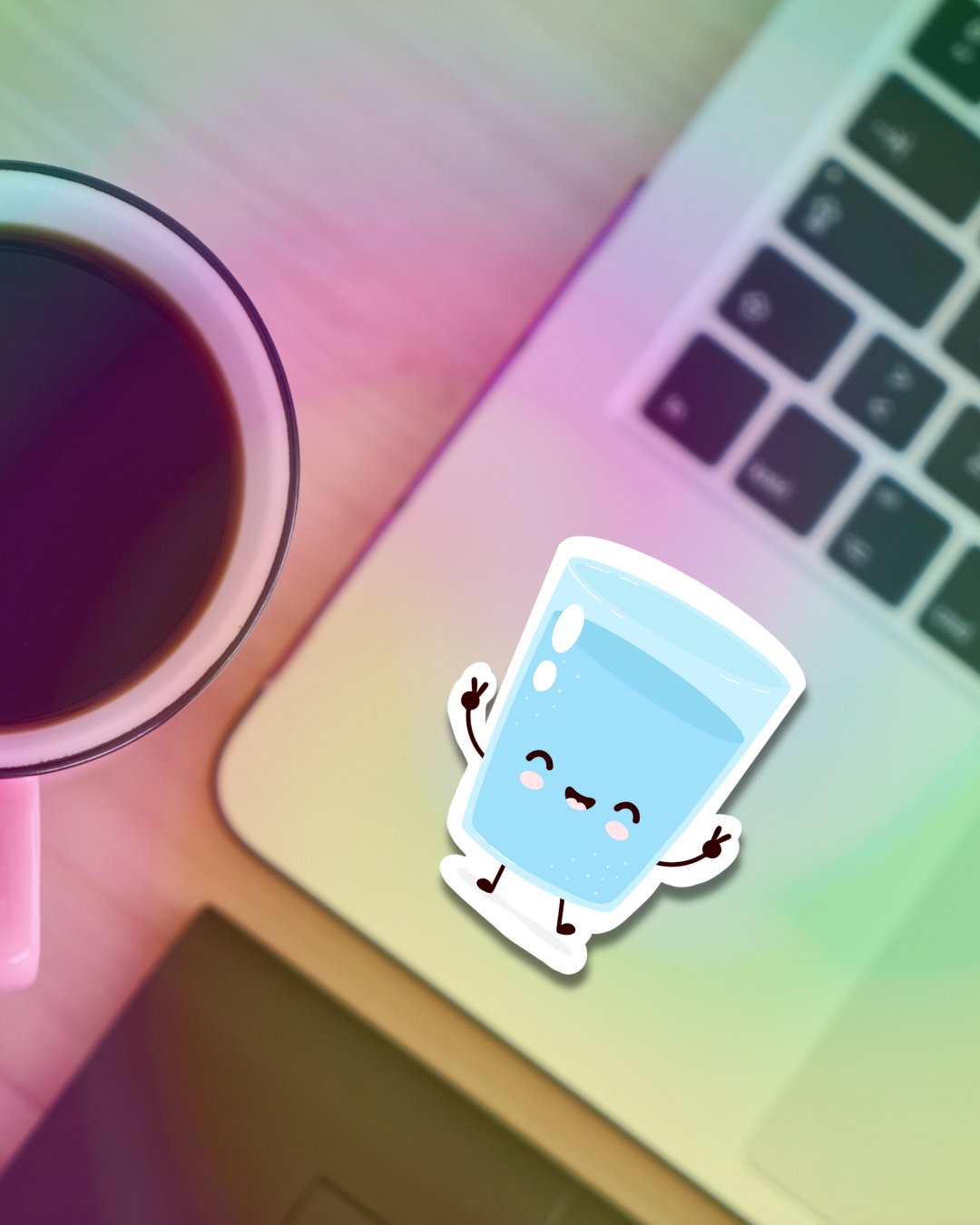 Cutie Water Vinyl Sticker