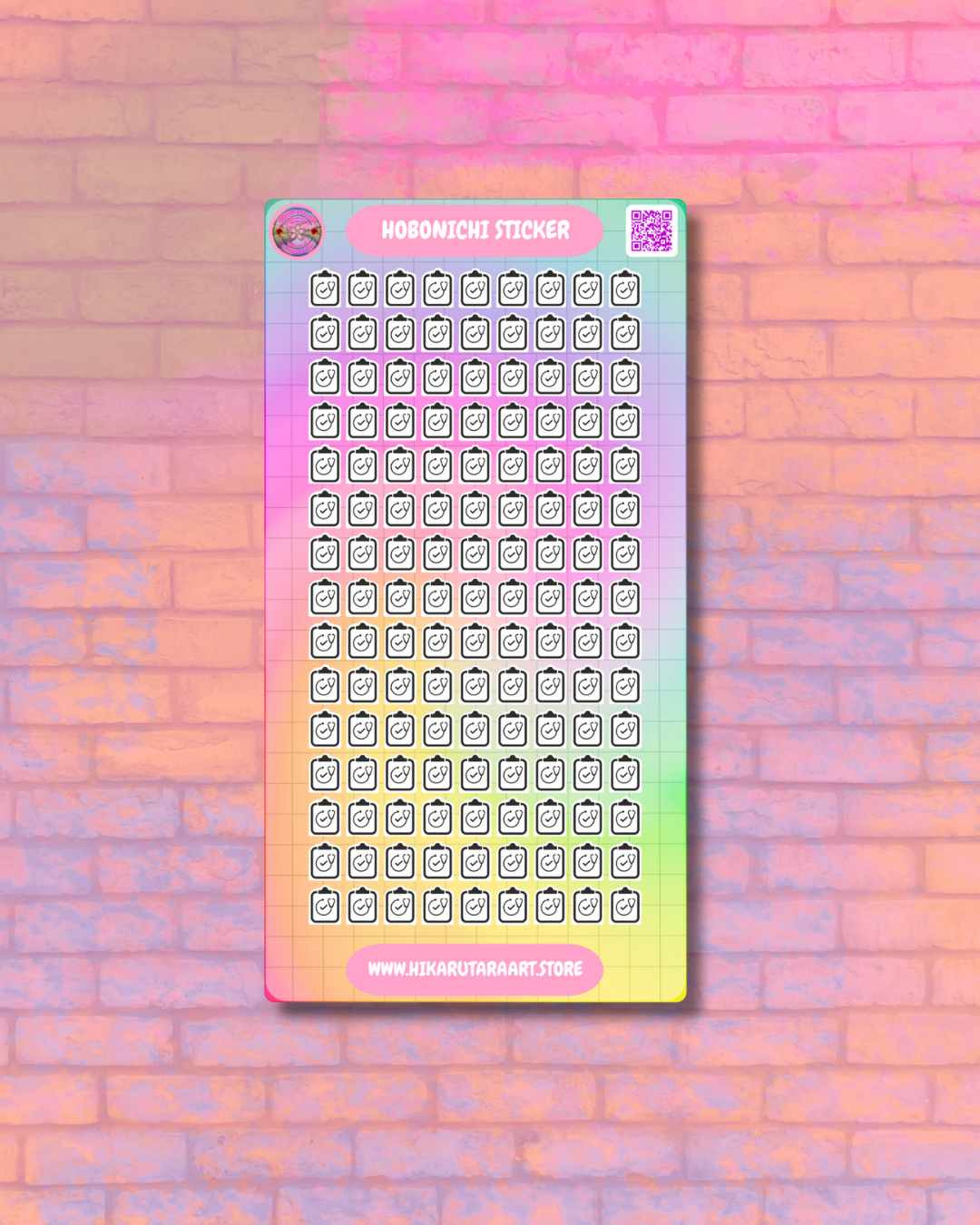 Hobonichi Cousin Doctor's Appointment Tab Sticker Sheet