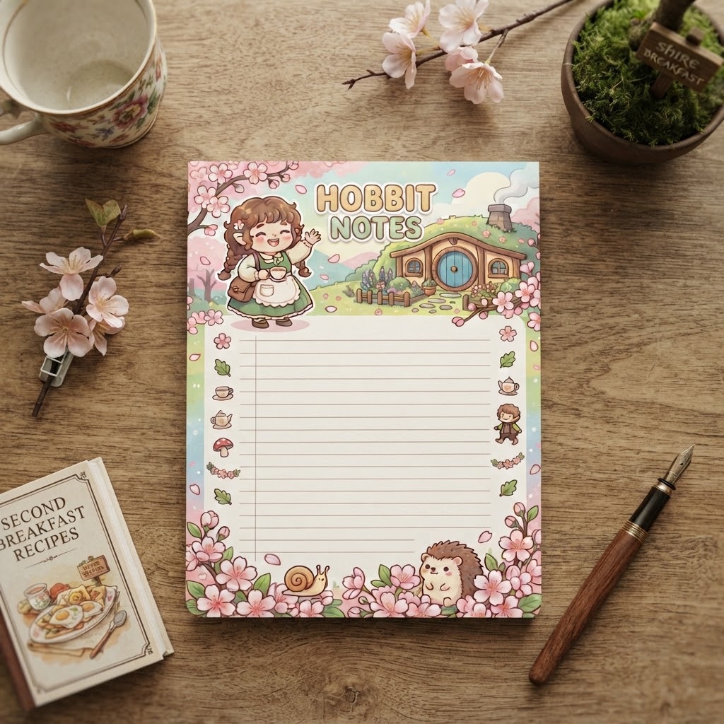 Hobbit Notes Notepad