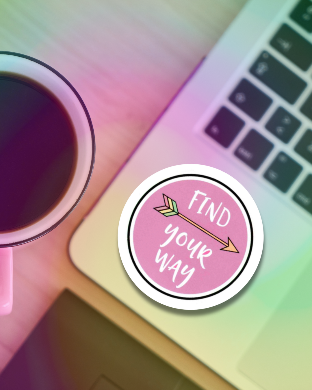 Find Your Way Vinyl Sticker