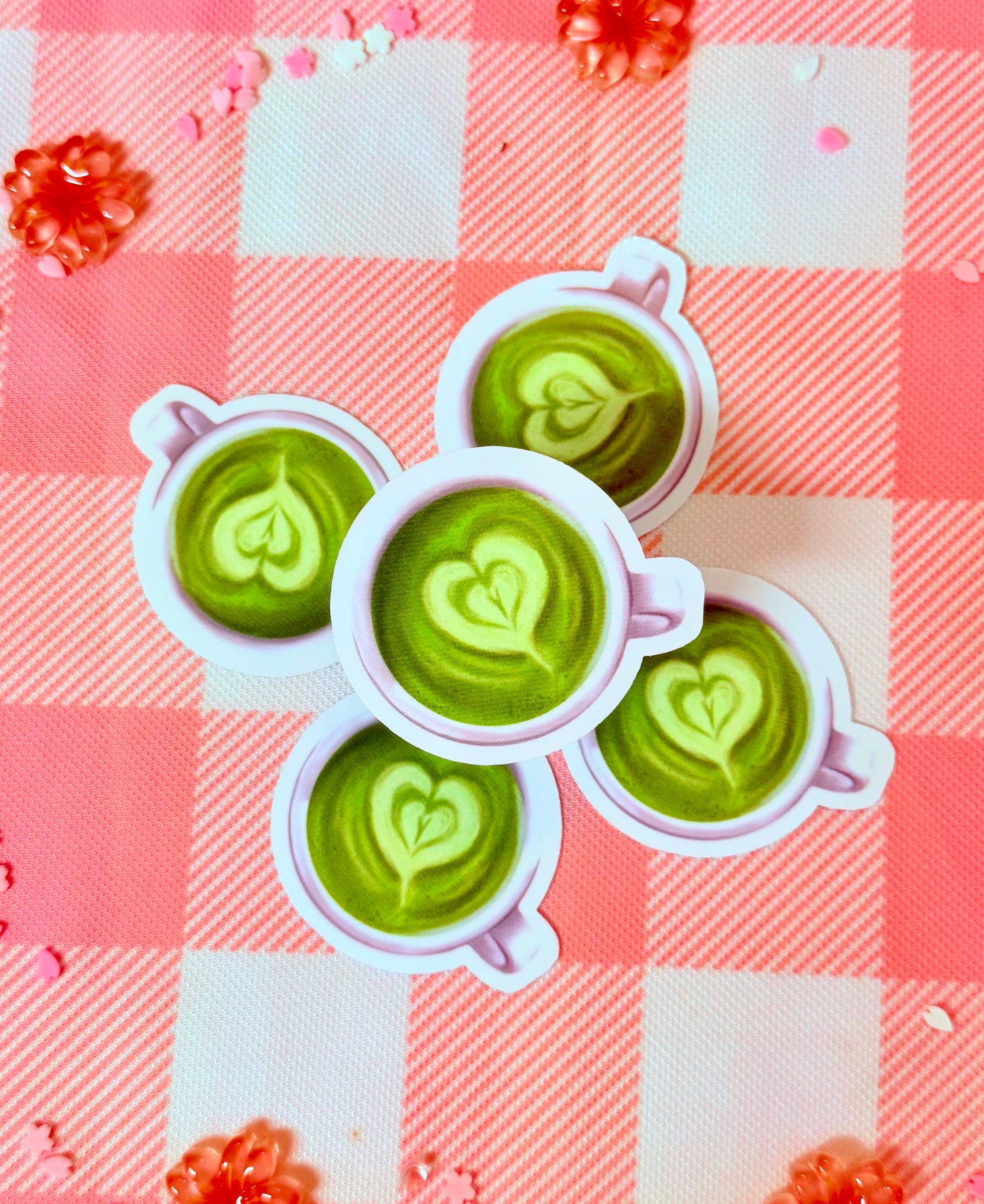 Macha Love Vinyl Sticker
