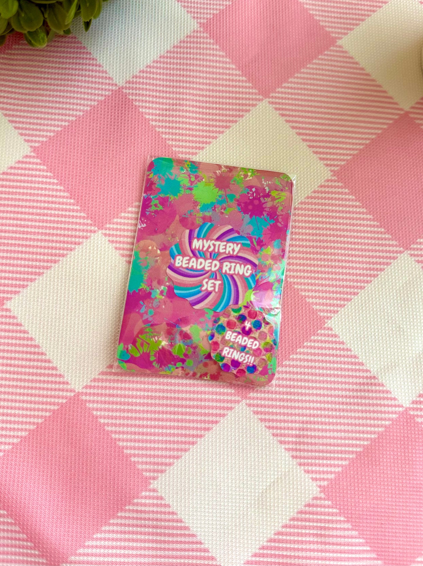 Mystery Beaded Ring Set