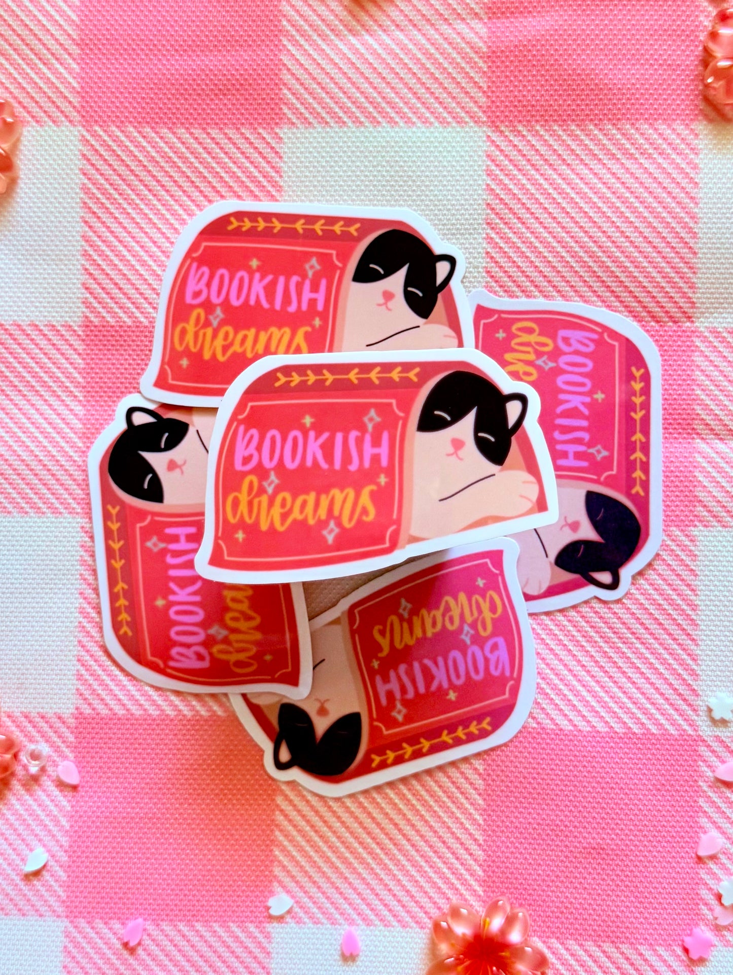 Bookish Dreams Vinyl Sticker