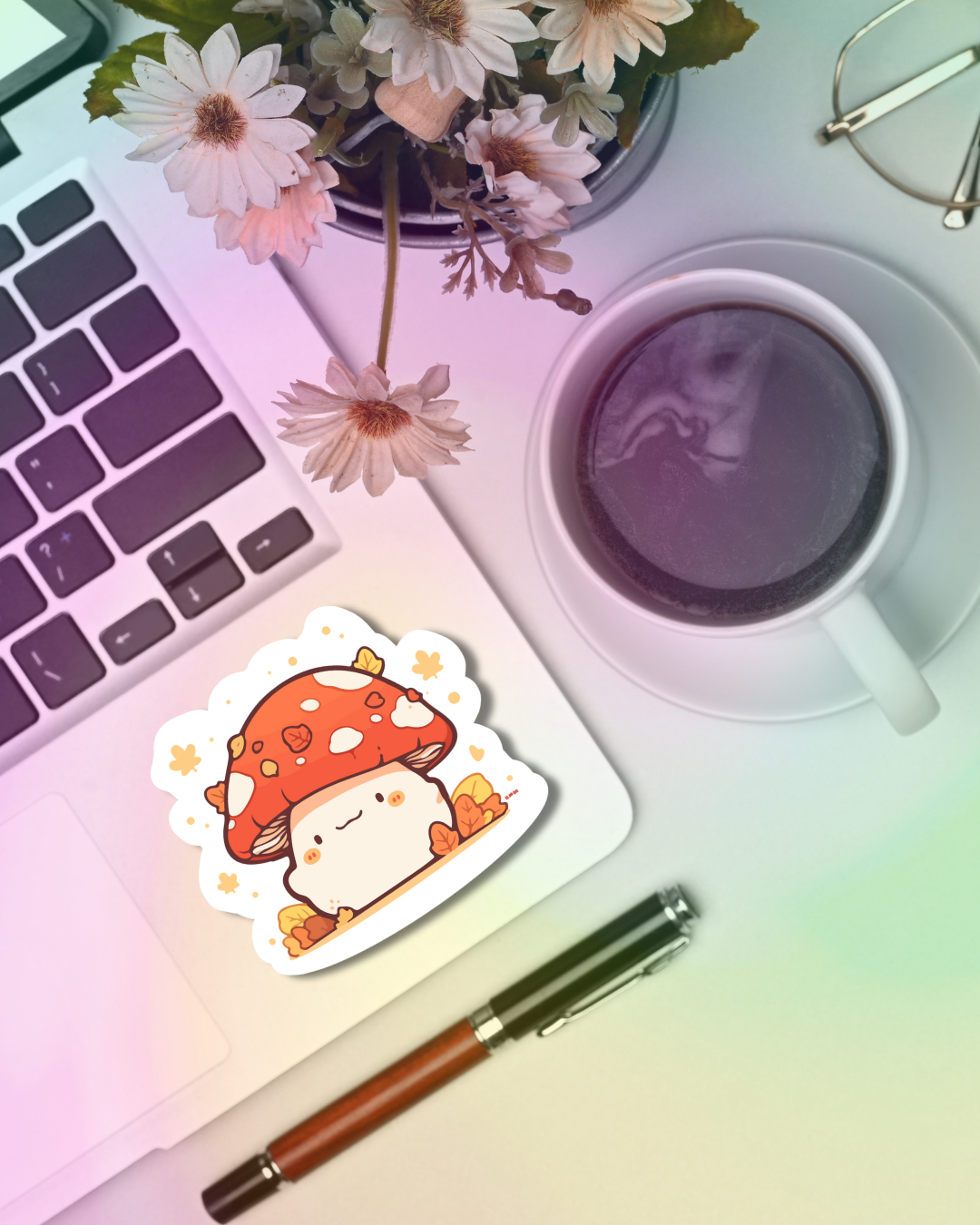 Fungi Cutie Vinyl Sticker