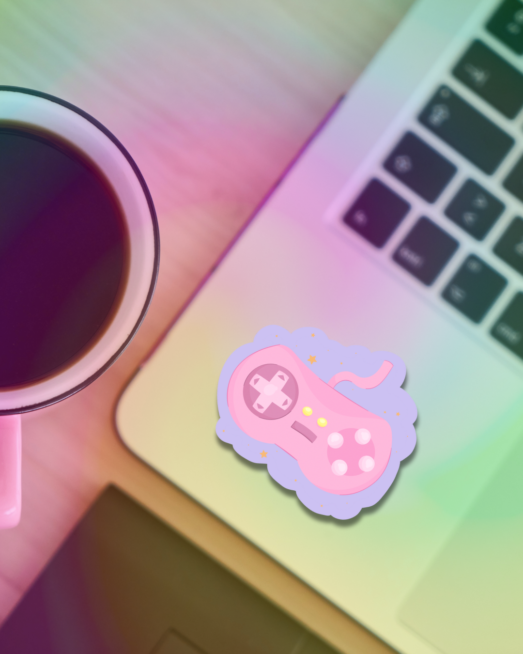 Gamer Tech Vinyl Sticker