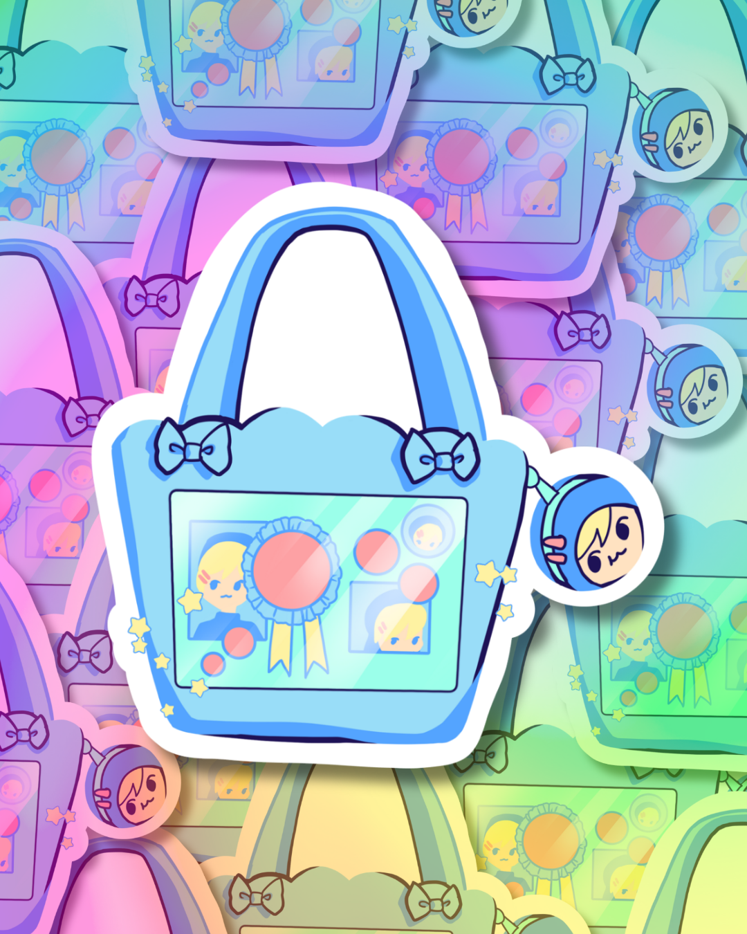 Harajuku Purse Vinyl Sticker