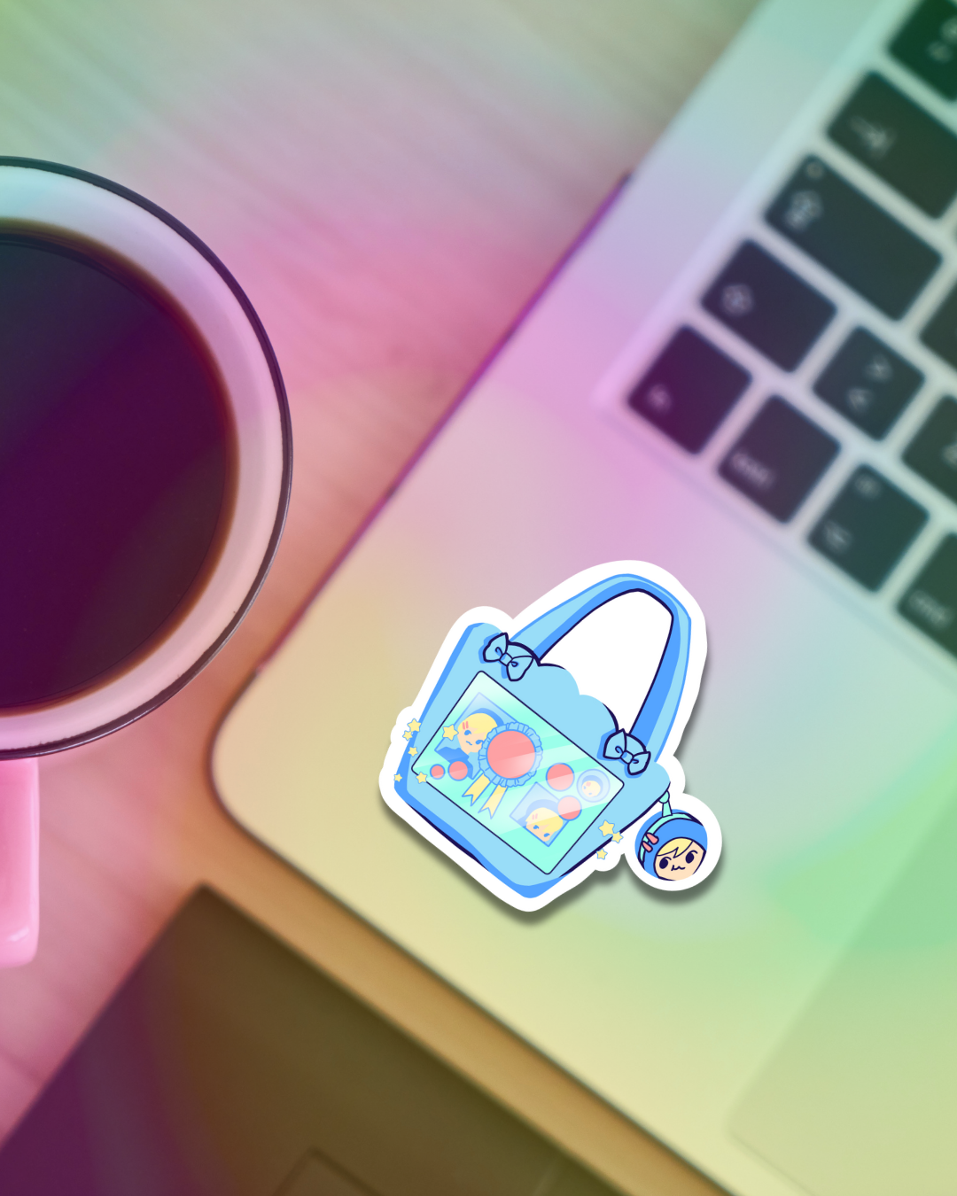 Harajuku Purse Vinyl Sticker