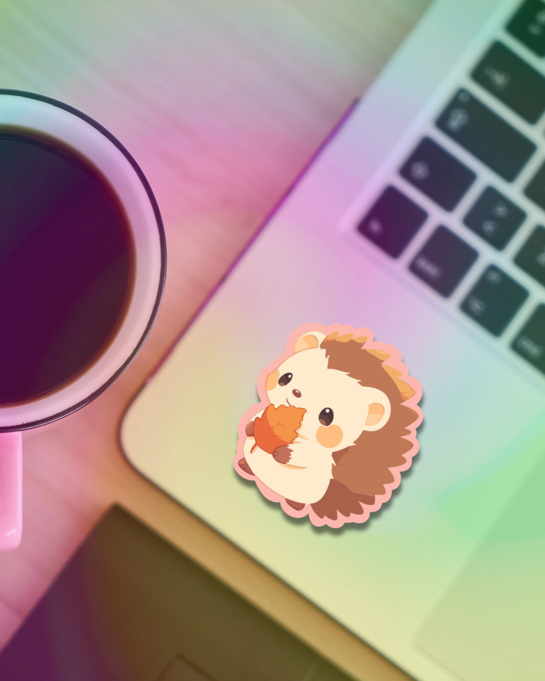 Hedgehog Cutie Vinyl Sticker