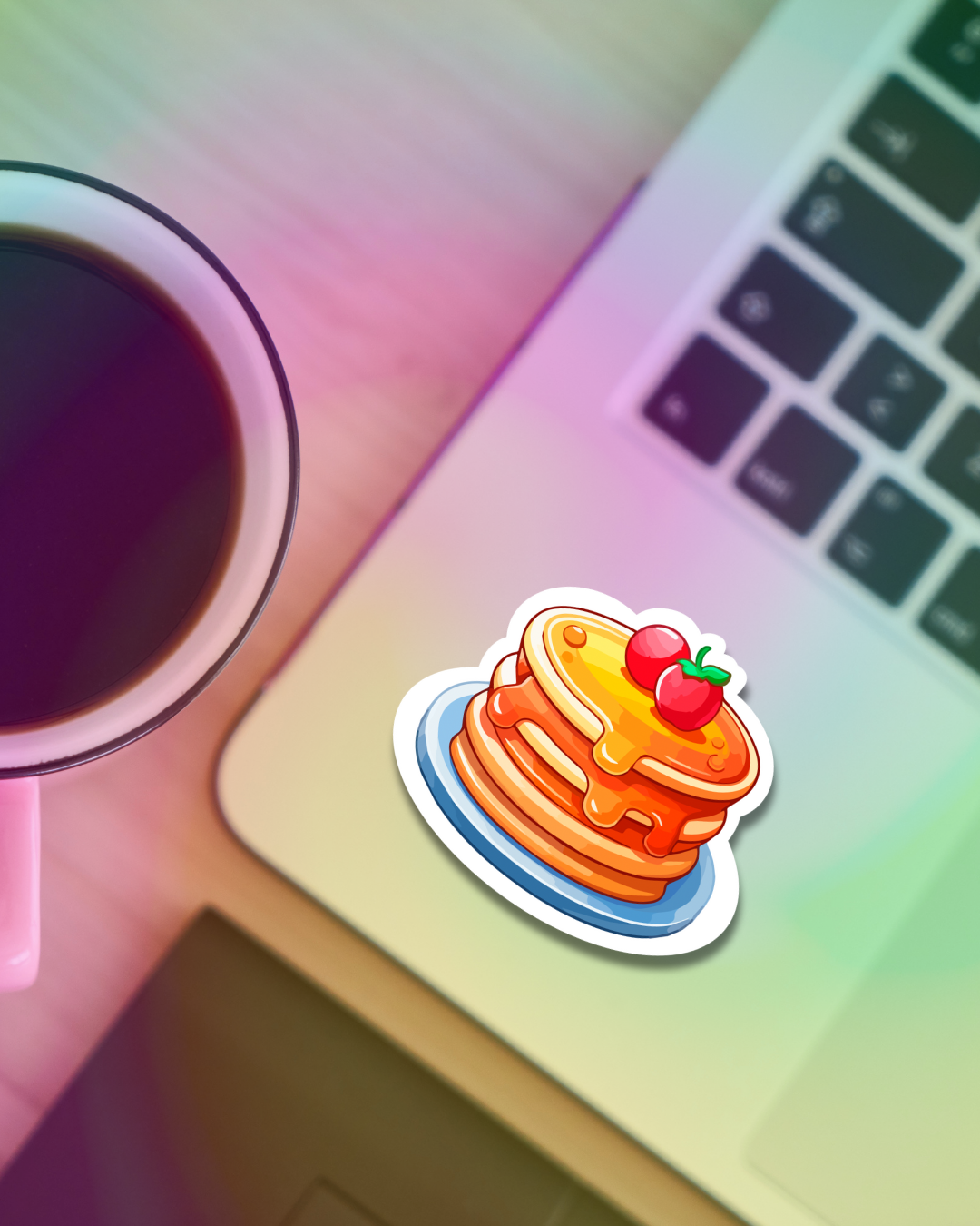Honey Pancake Vinyl Sticker