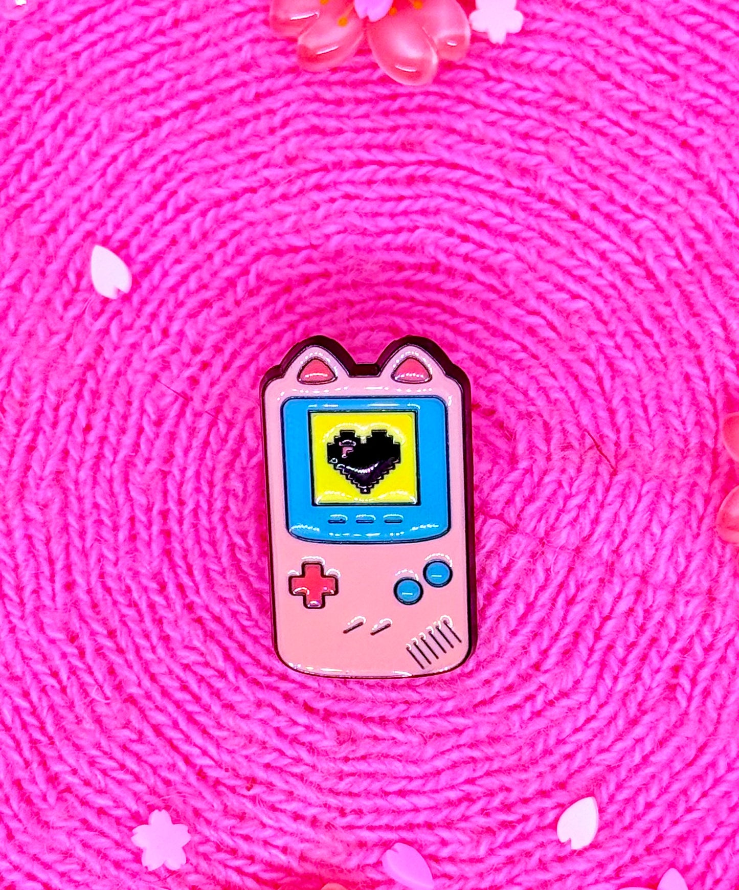Game Boy Love Enamel Pin