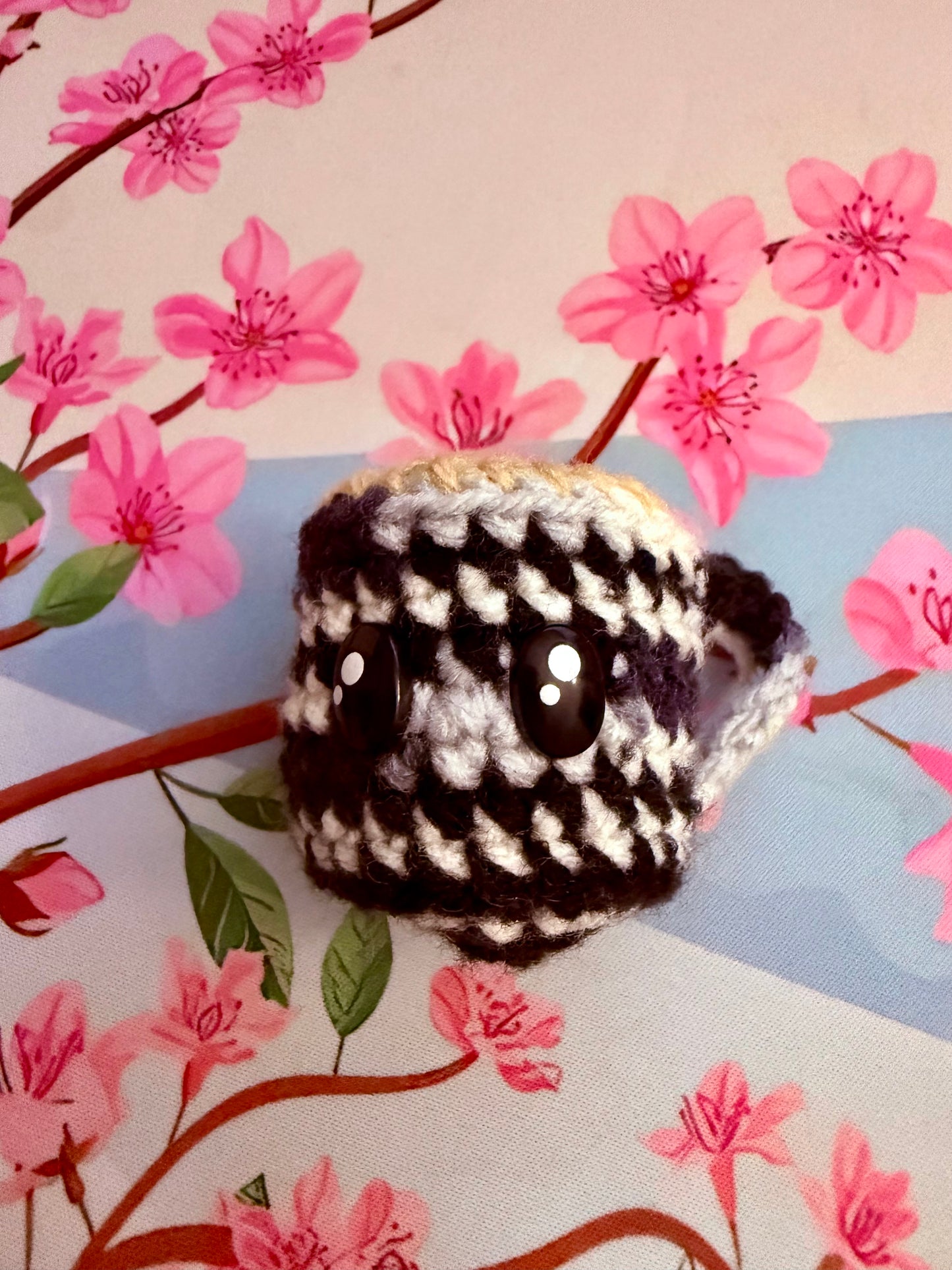 Coffee Cup Knitted Plushie Amigurumi
