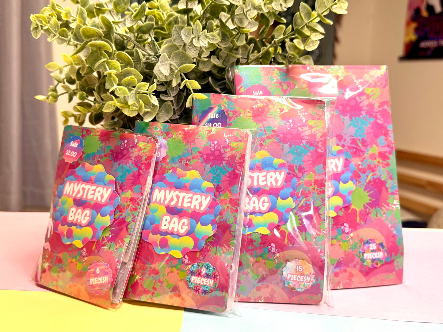 Oops Mystery Grab Bags Stationery Journaling, Discount Surprise Pack