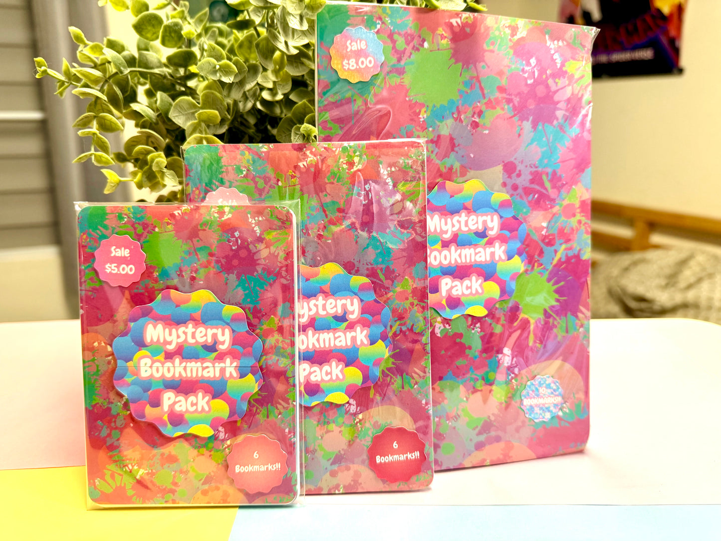 Mystery Bookmark Pack