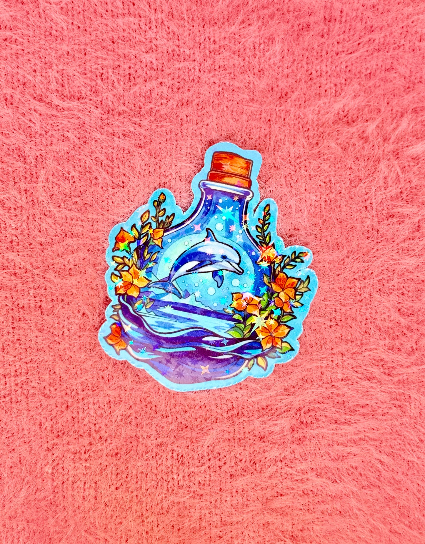 Dolphin Posion Magnet