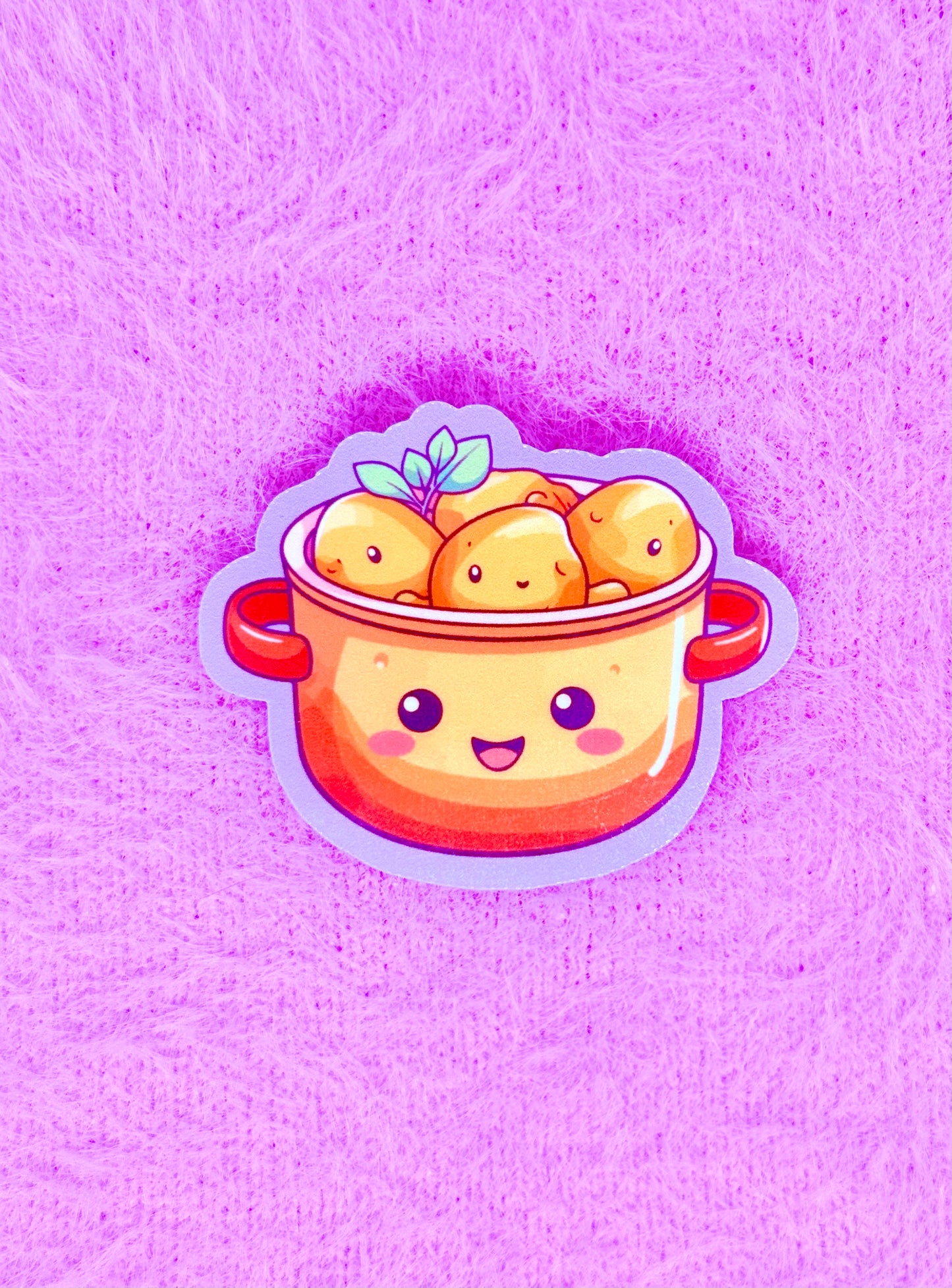 Warm Pot Vinyl Sticker