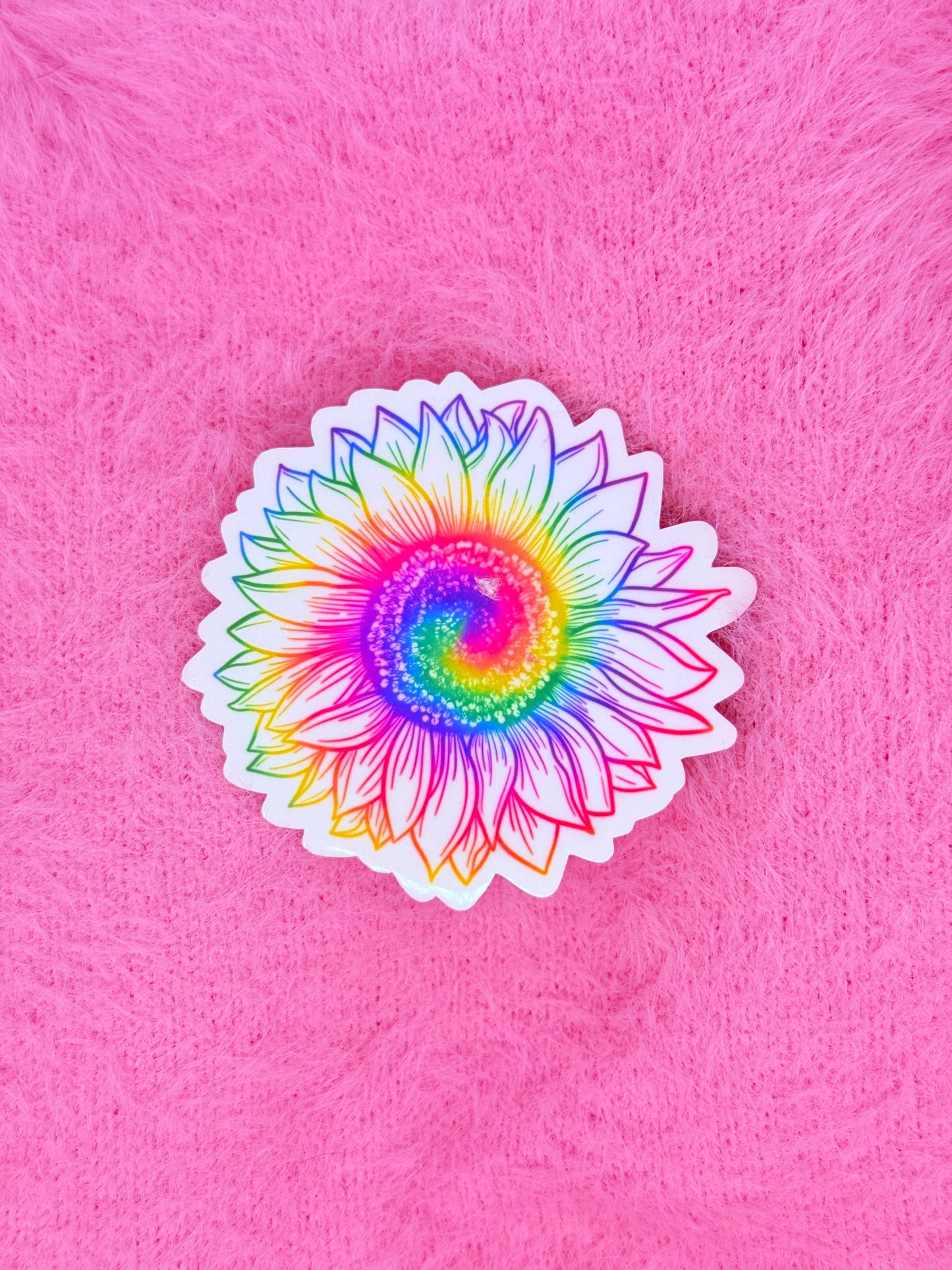 Autism Sunflower Vinyl Sticker