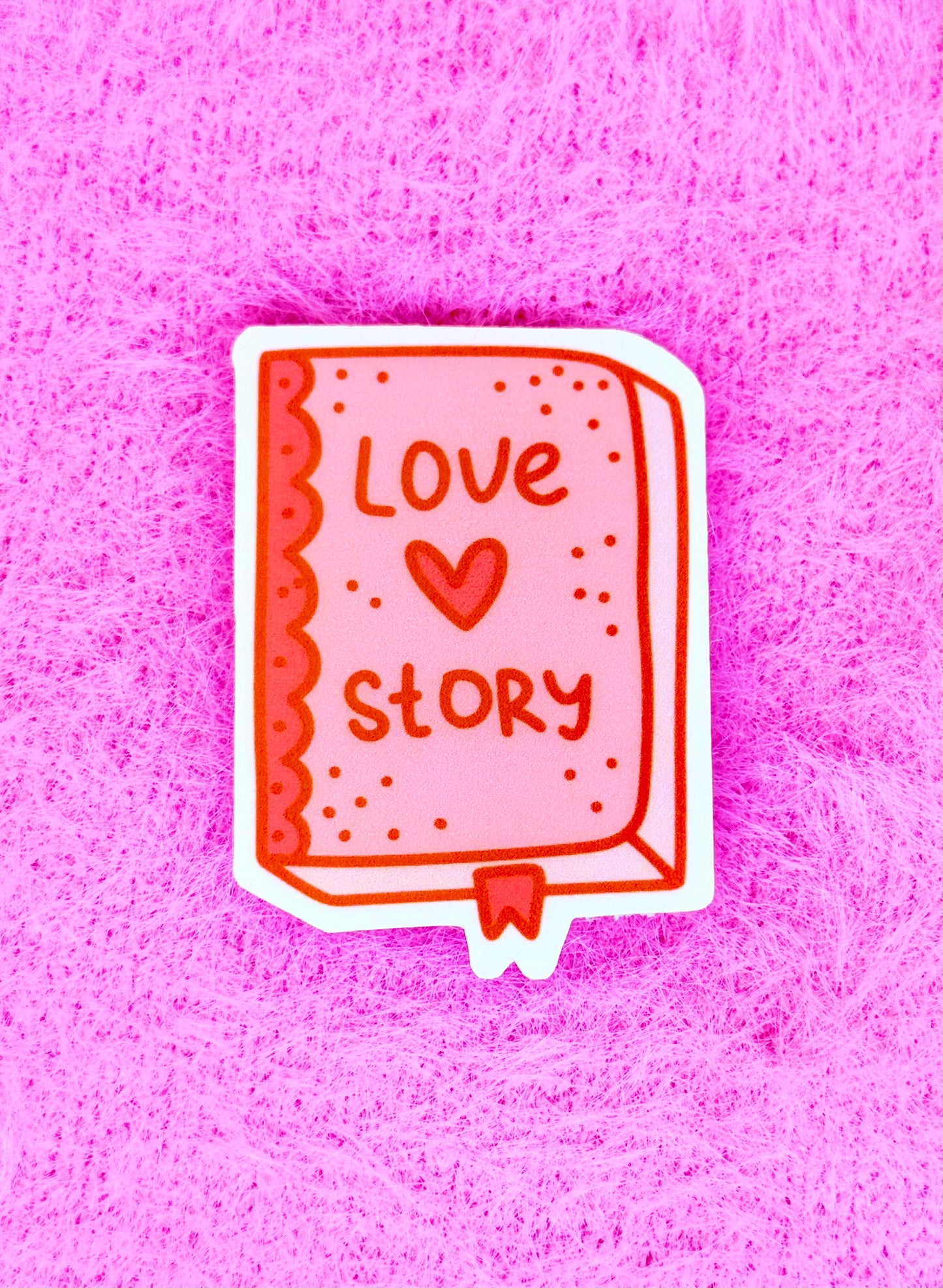 Love Story Vinyl Sticker