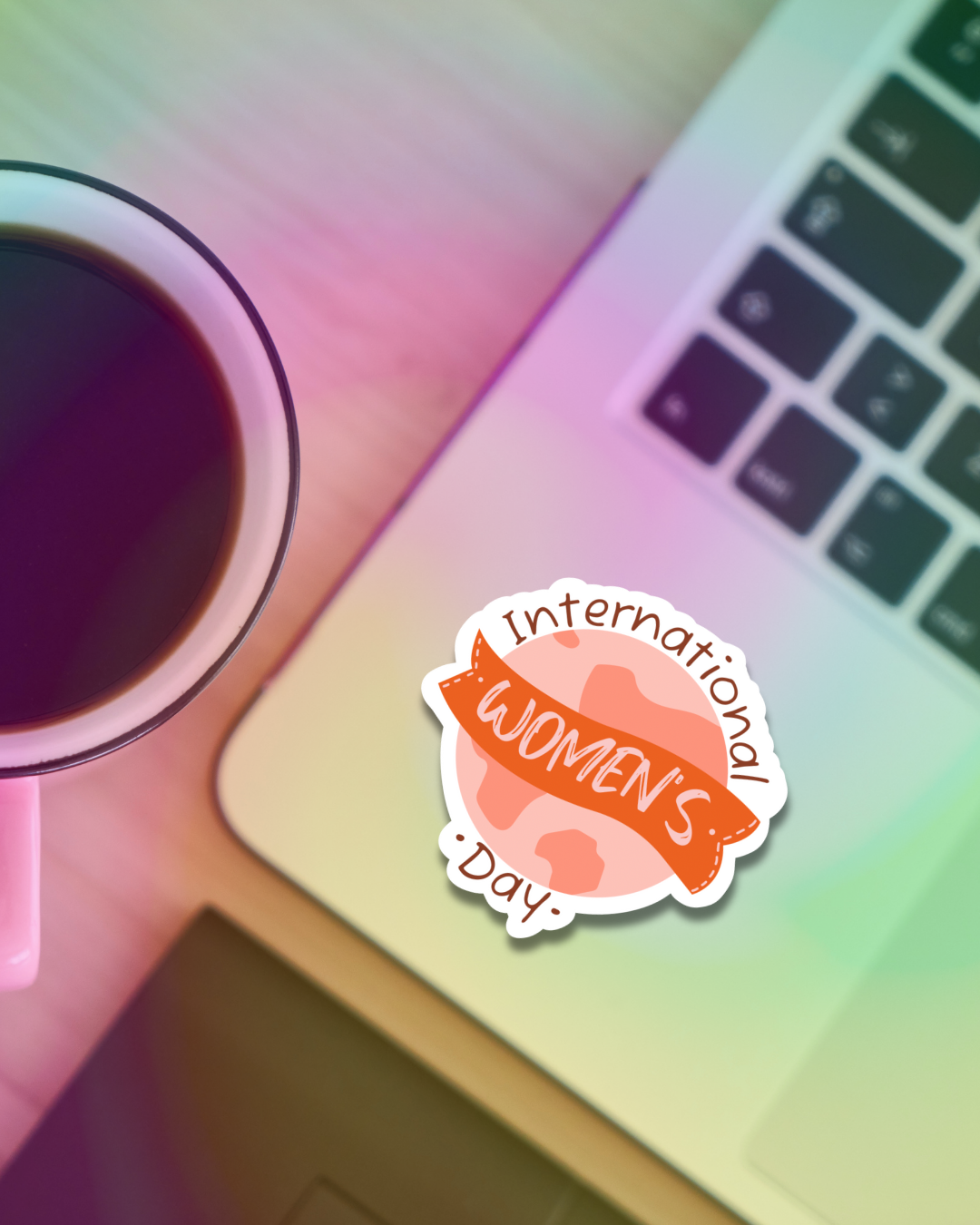 International Women's Day Vinyl Sticker