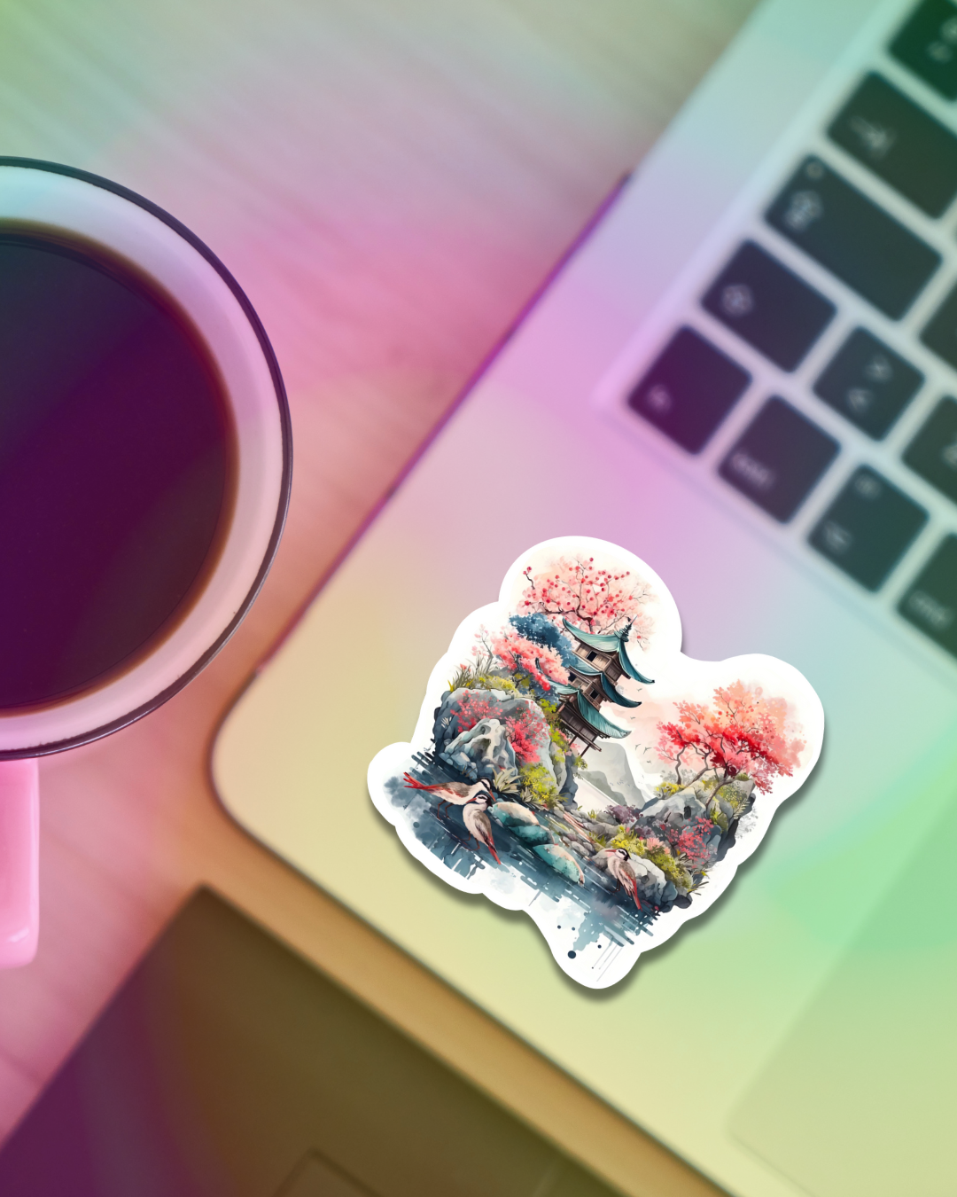 Japan View Vinyl Sticker