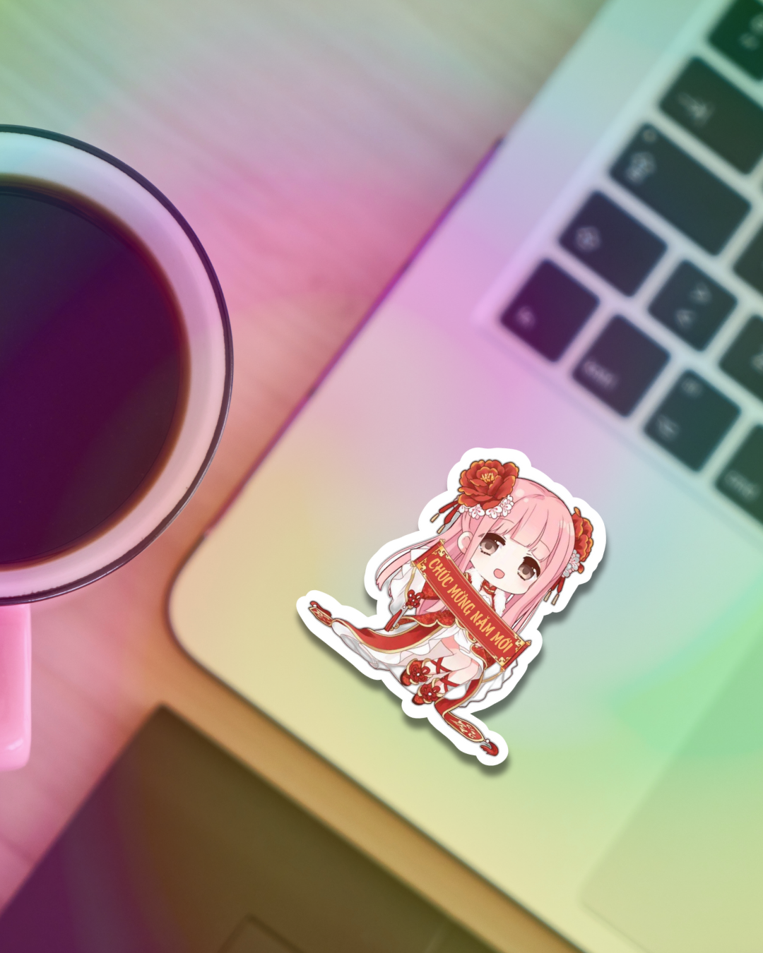 Kawaii Doll Vinyl Sticker