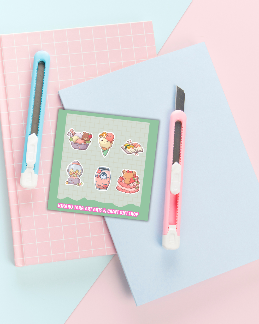 Kawaii Meadow Mini Sticker Sheet